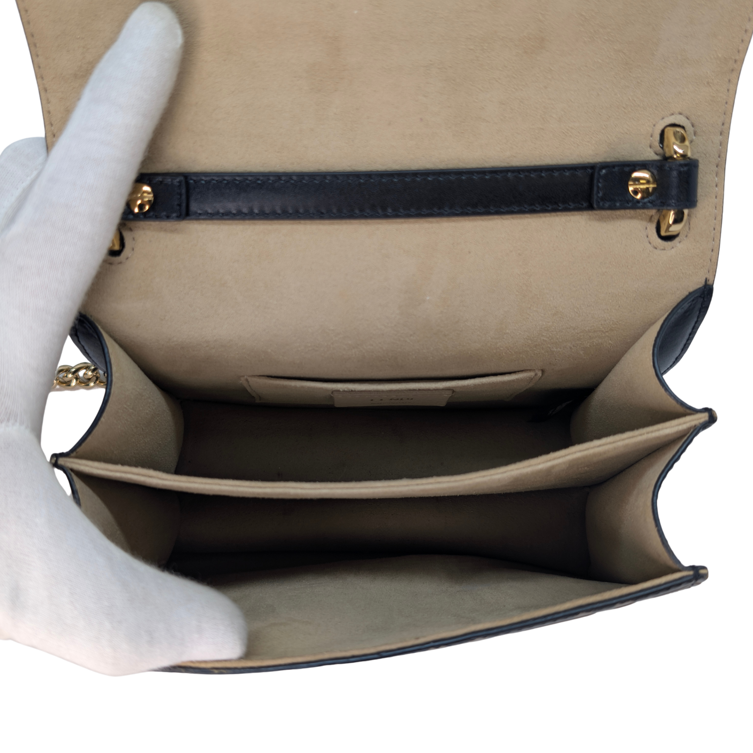 Fendi Kan U Crossbody Small Bag