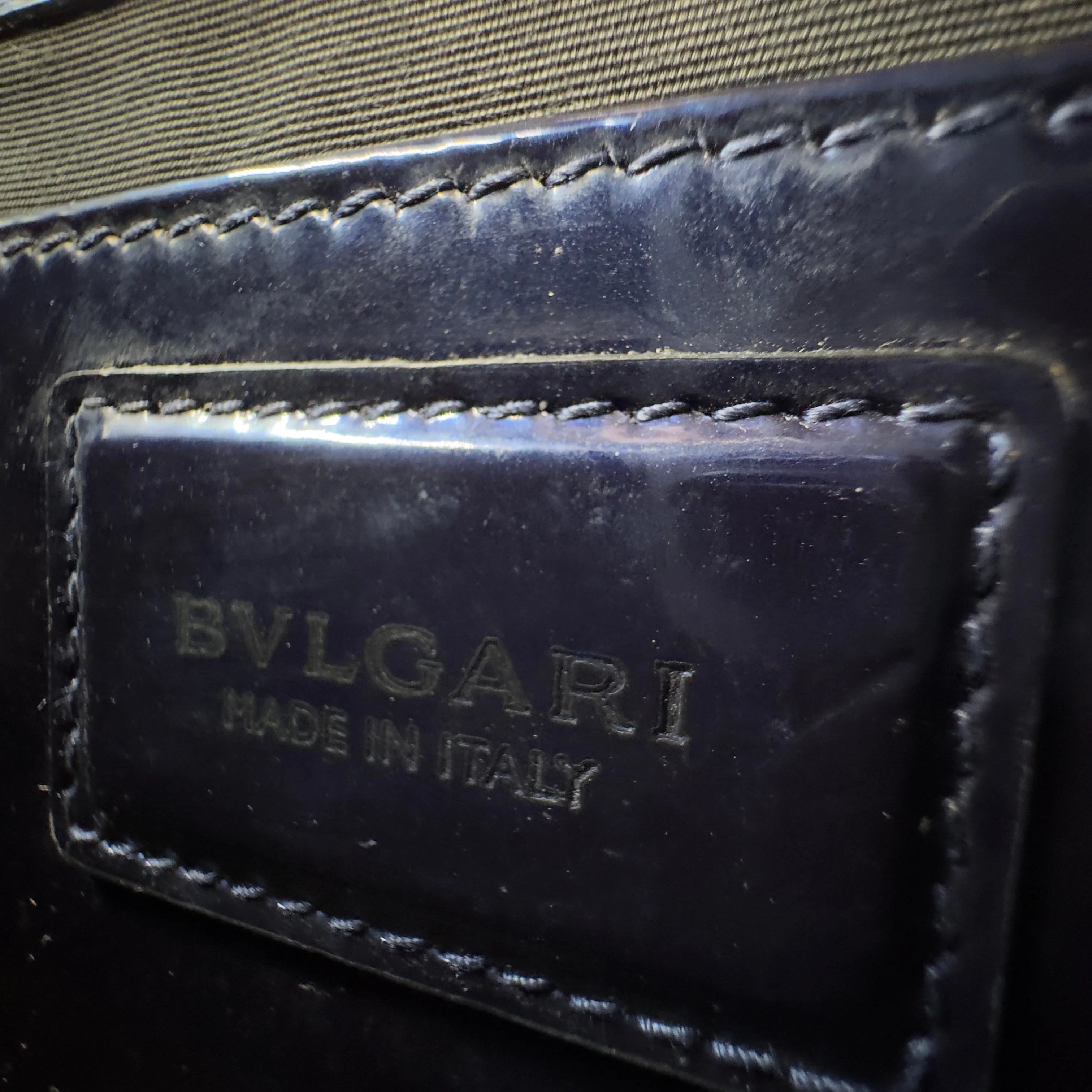 Bvlgari Serpenti Forever Chain Crossbody Bag Navy Blue - Lost Designer