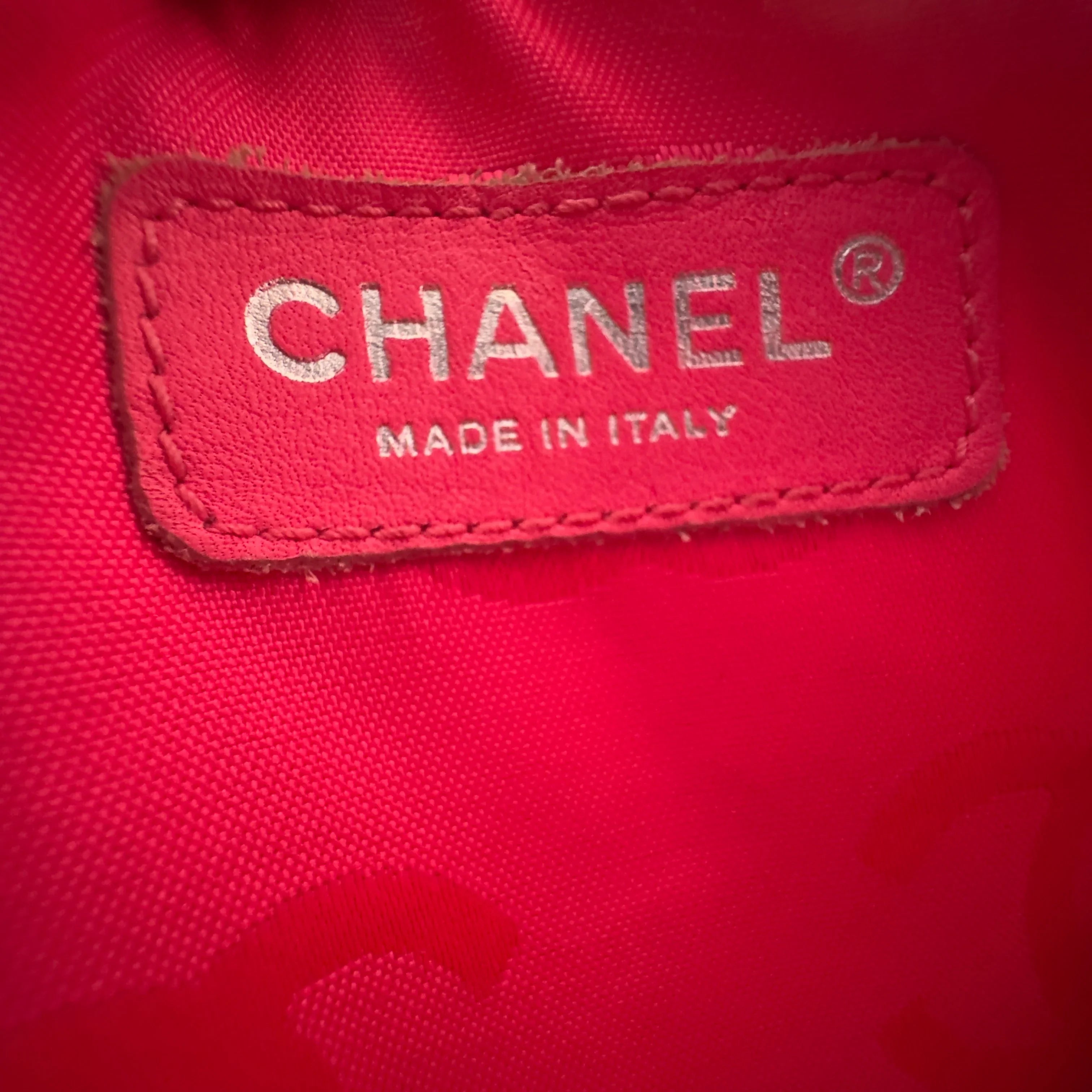 Chanel Quilted Cambon Small Messenger Bag White - Lost Designer