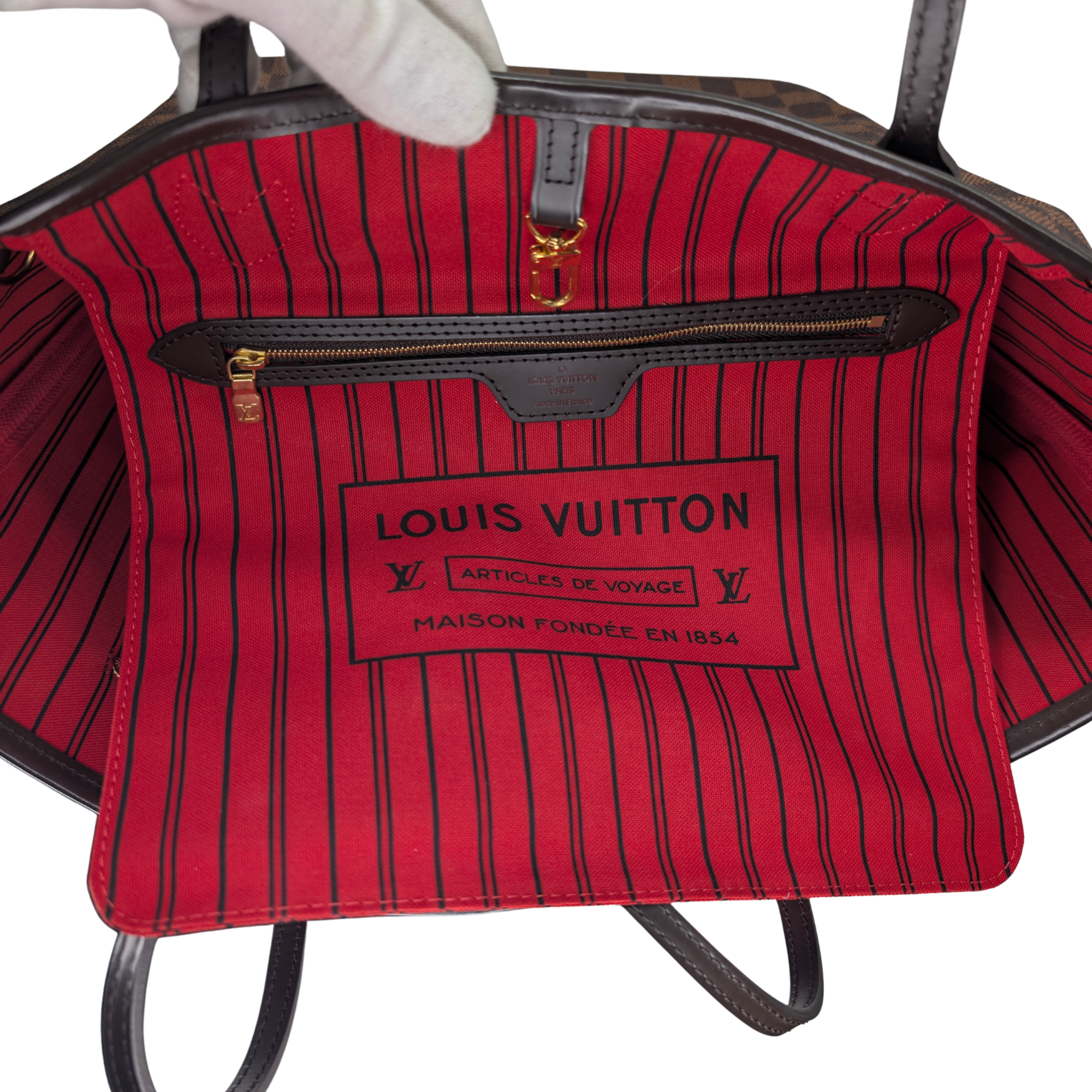 Louis Vuitton Neverfull MM Damier Ebene