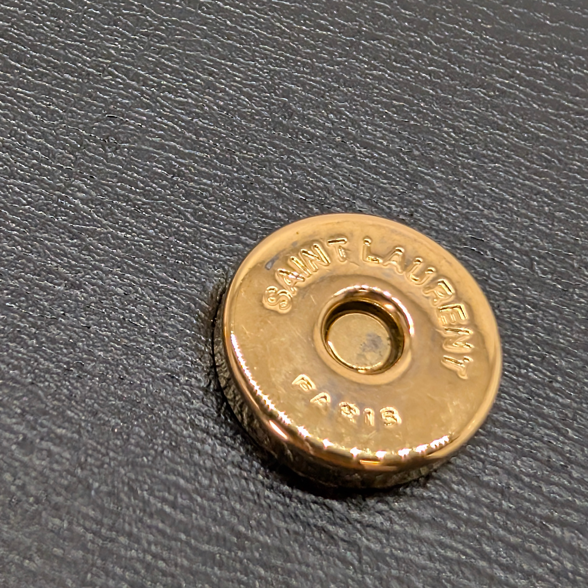 Yves Saint Laurent Sunset Small Leather Shoulder Bag Black