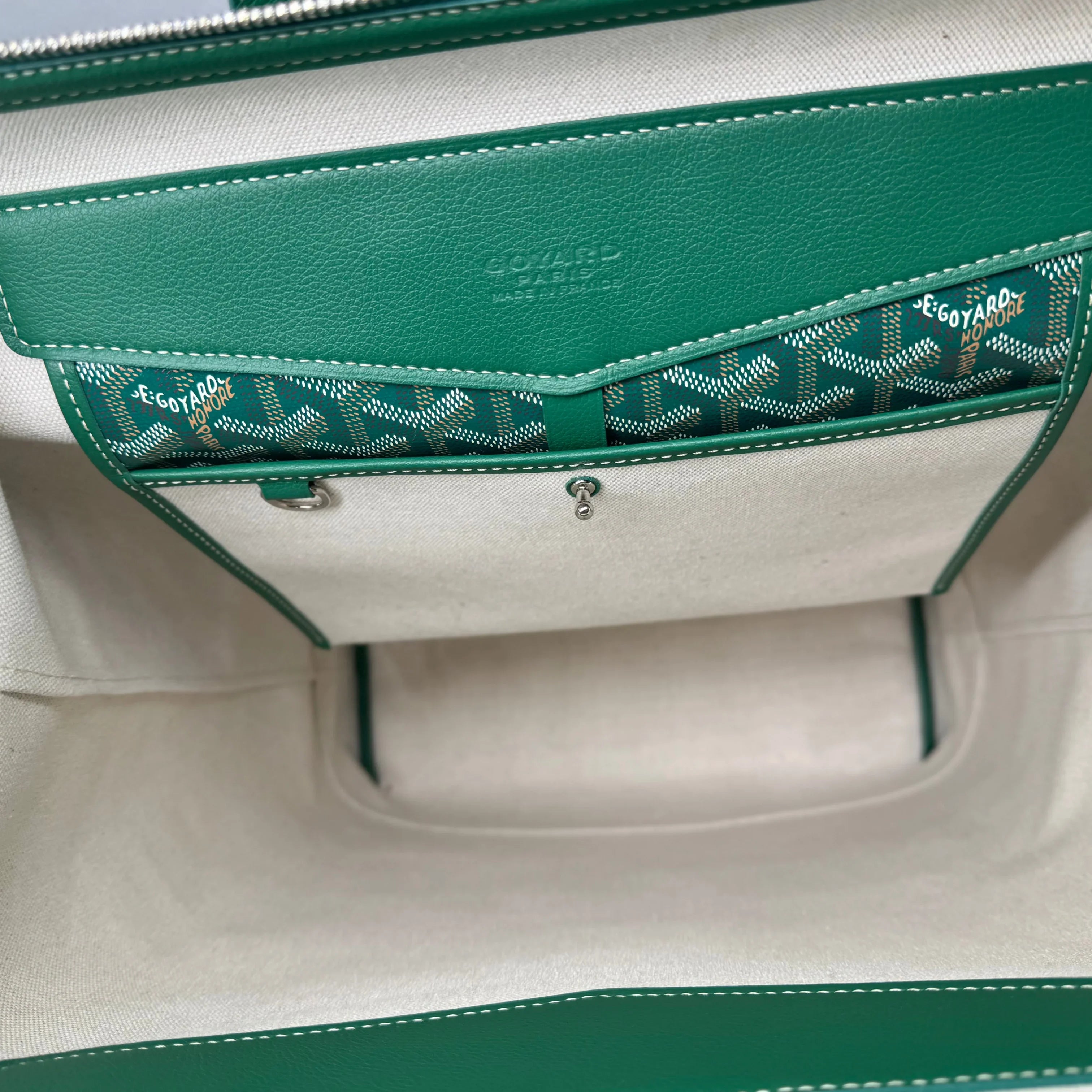 Goyard Cisalpin Backpack Bag Coated Canvas Green - Lost Designer