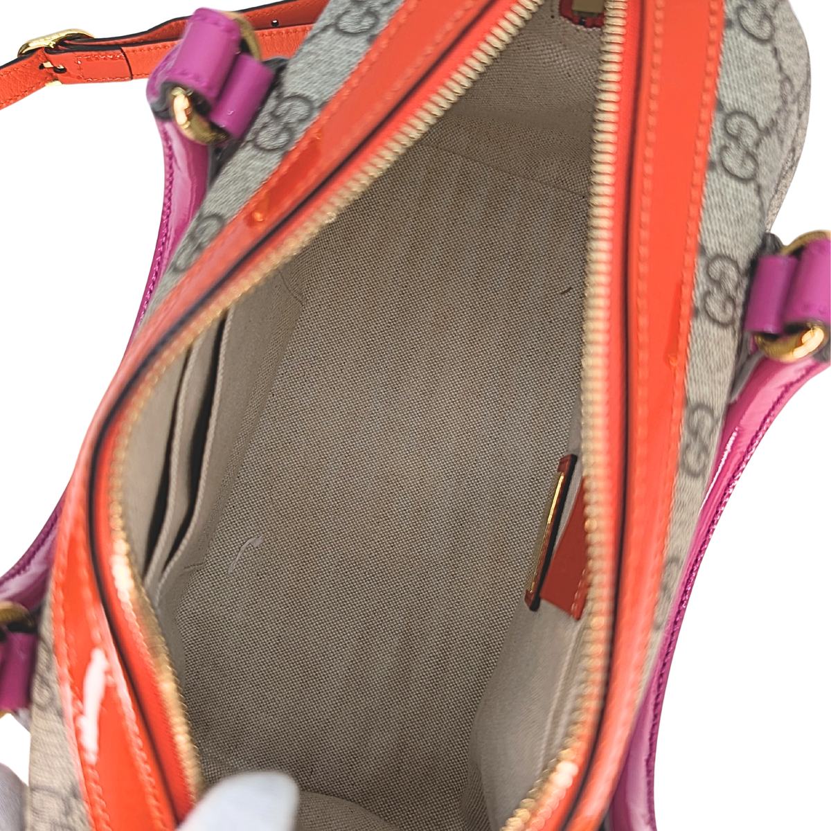 Gucci Small Boston Handbag Multi Colour