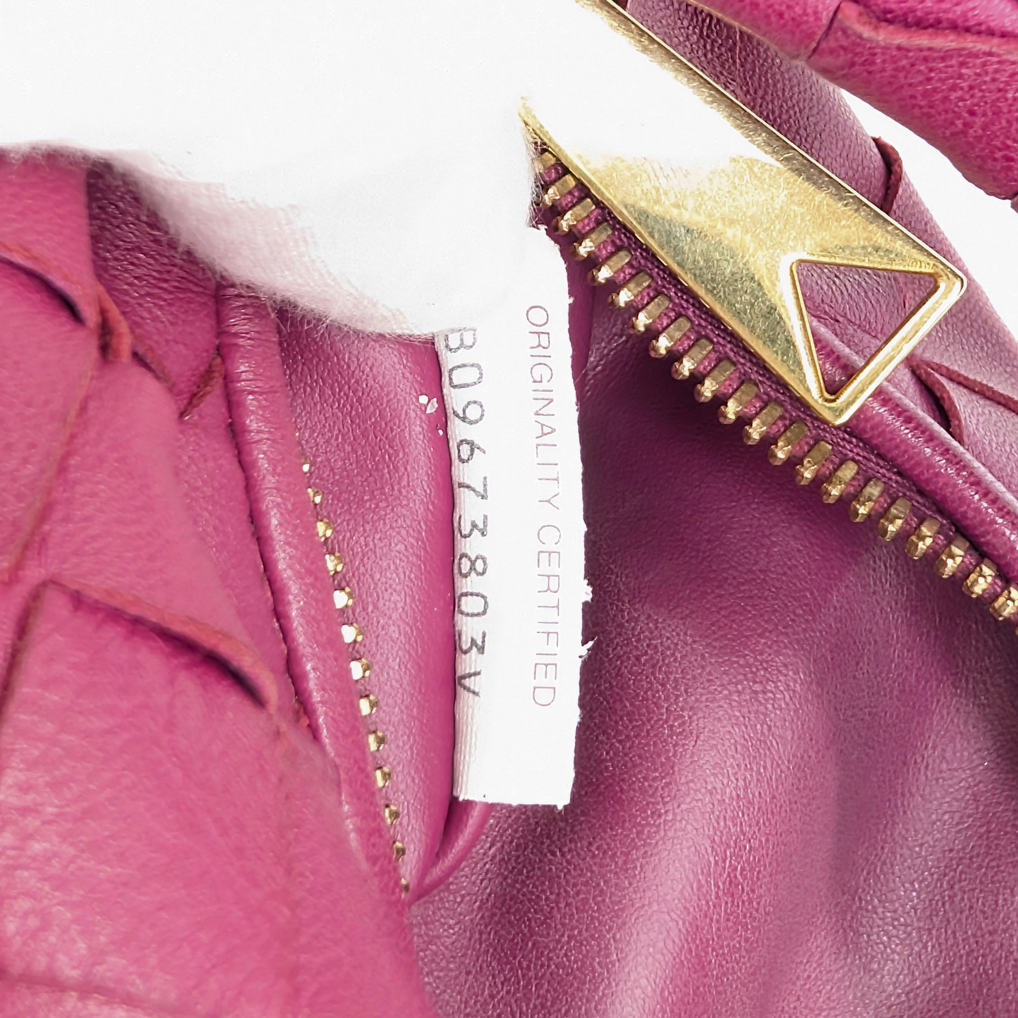 Bottega Veneta Mini Jodie Handbag Pink