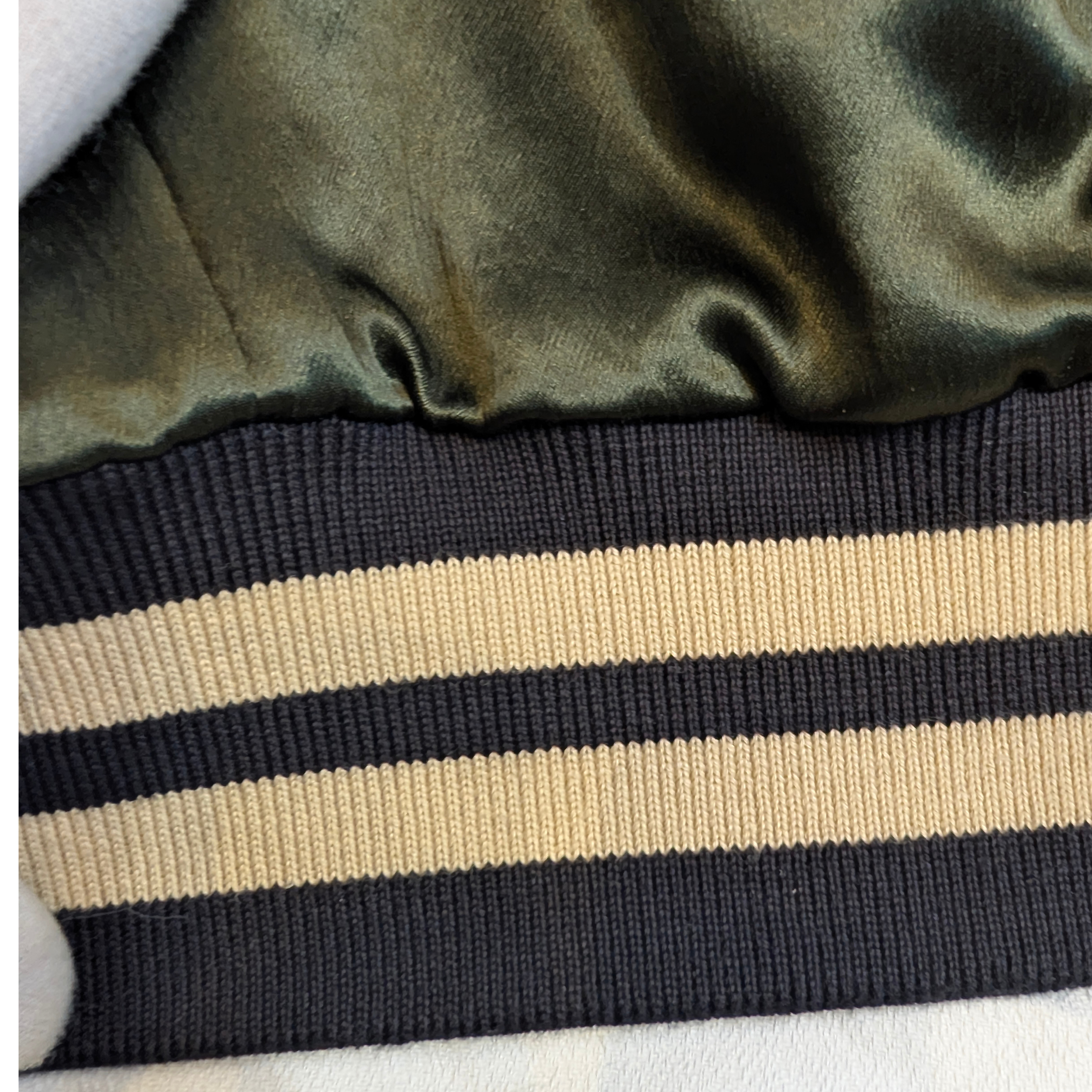 Gucci Reversible Varsity Bomber Jacket M 48