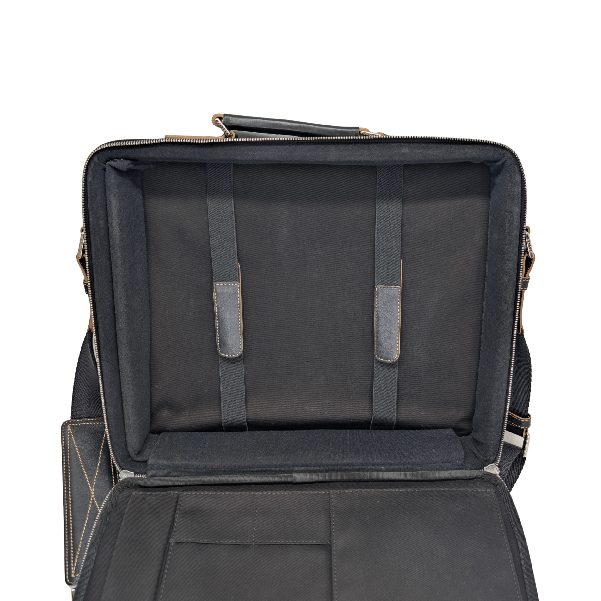 Celine Macadam Canvas & Leather Two-way Briefcase Bag