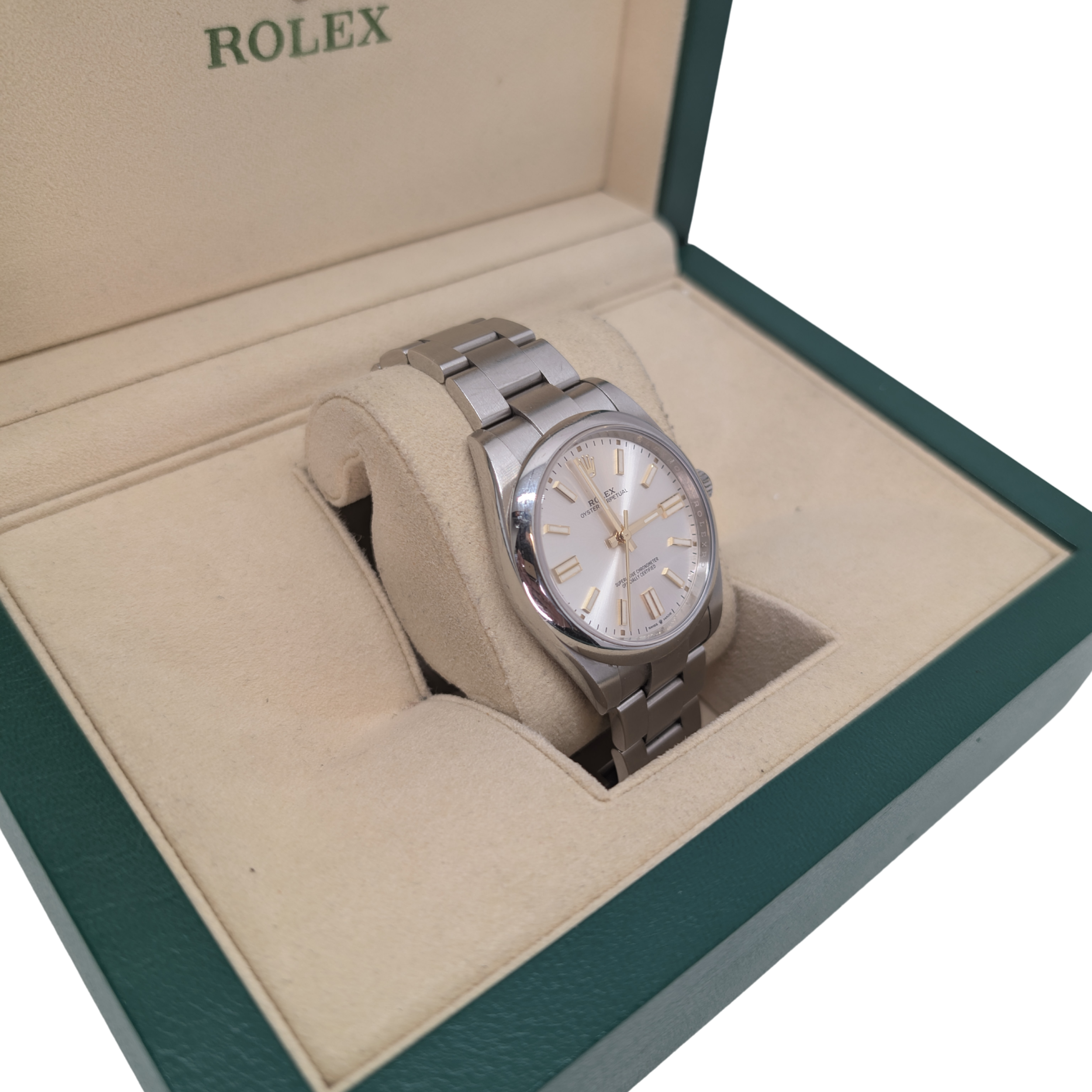 Rolex Oyster Perpetual 124300 41mm Silver Dial Oyster Watch 2020