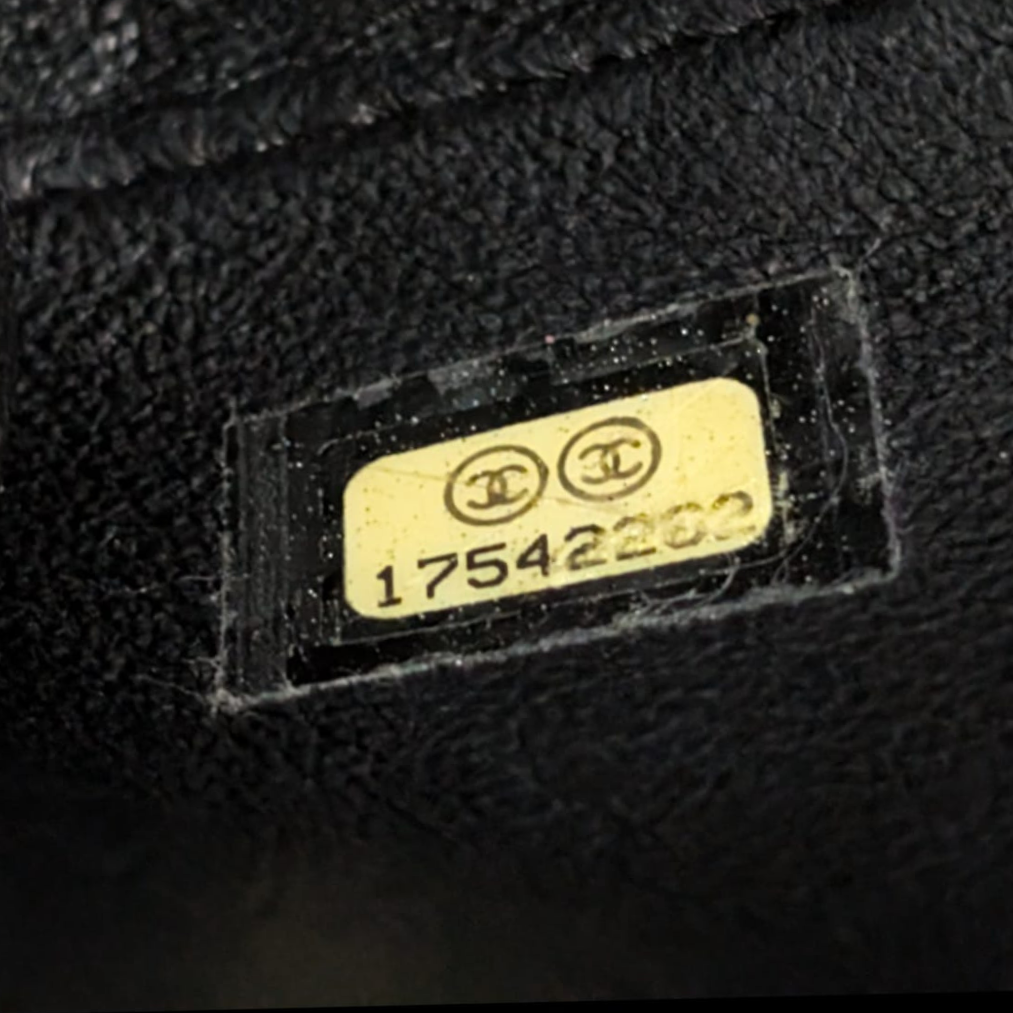 Chanel Classic Quilted Clutch With Chain Black