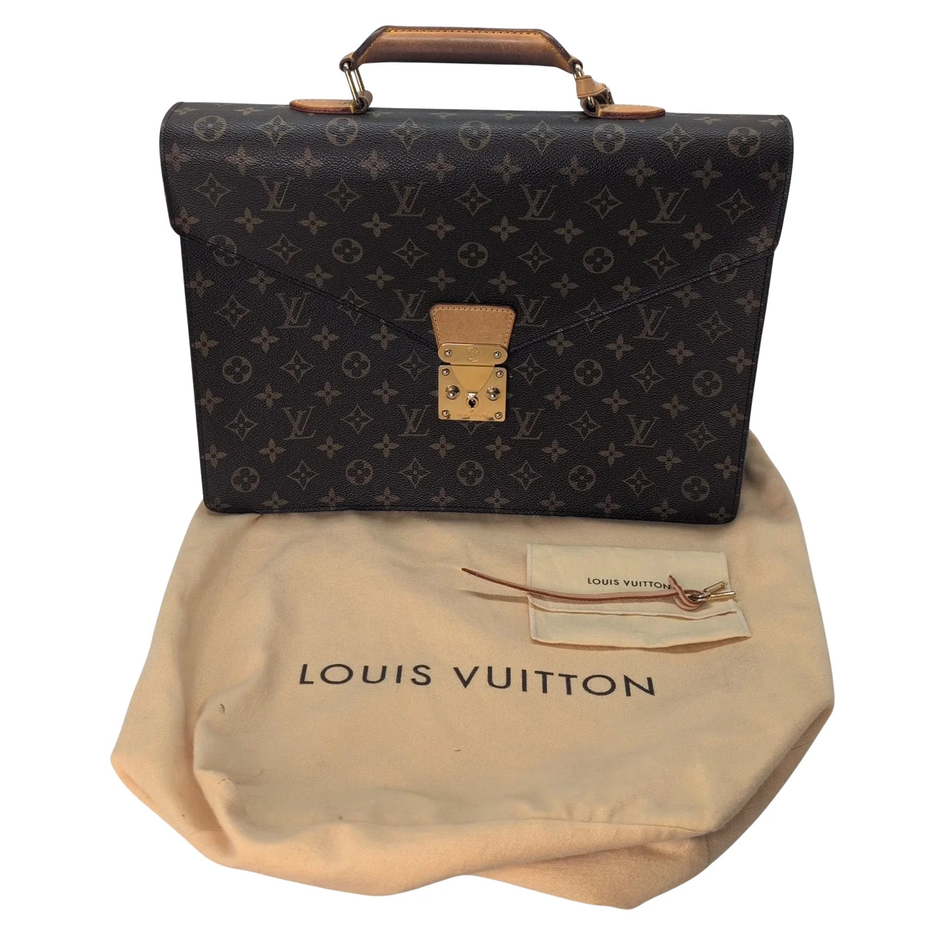Louis Vuitton Serviette Conseiller Briefcase Brown - Lost Designer