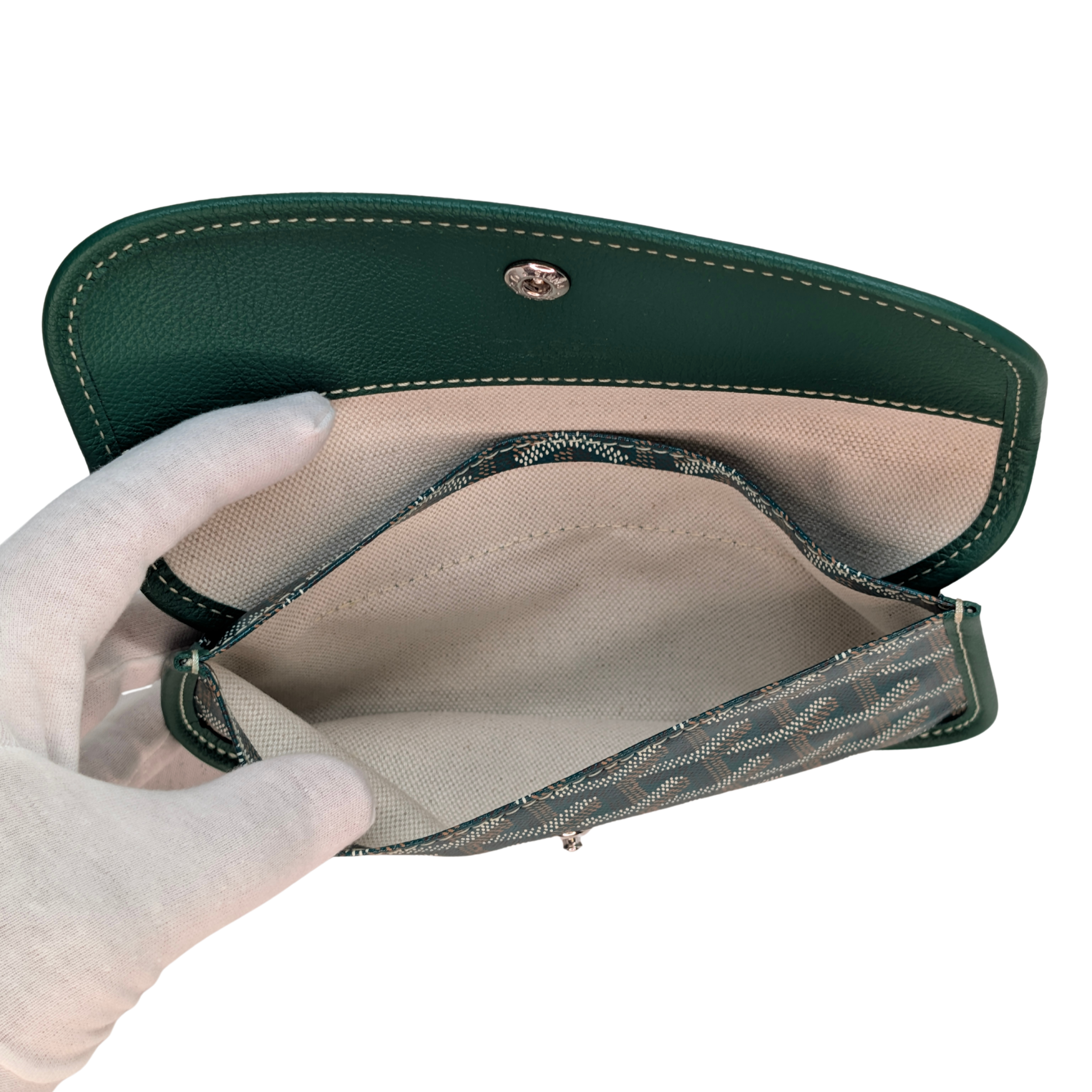 Goyard Boheme Hobo PM Goyardine Bag Green