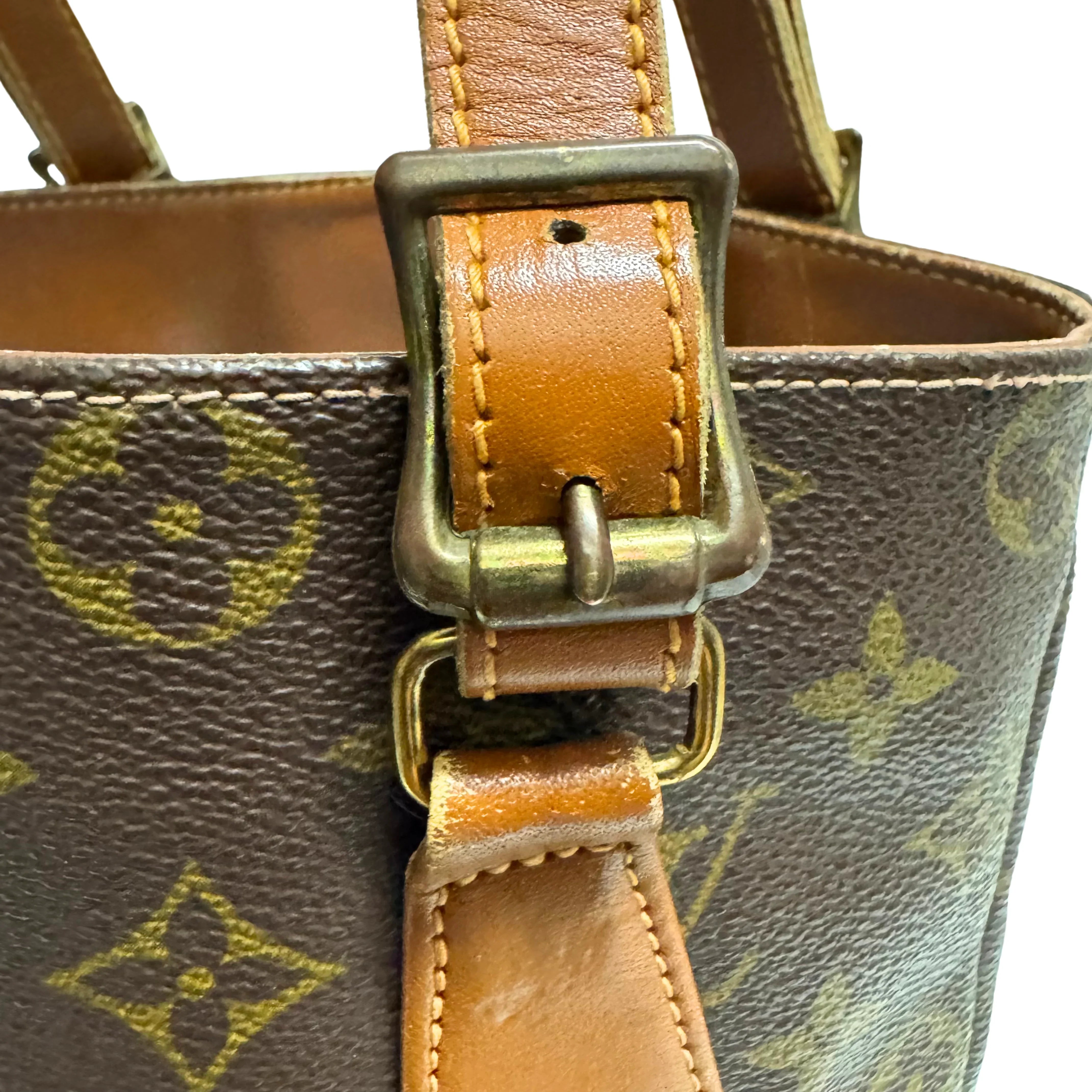 Louis Vuitton French Monogram Company Petit Marais Bucket Bag