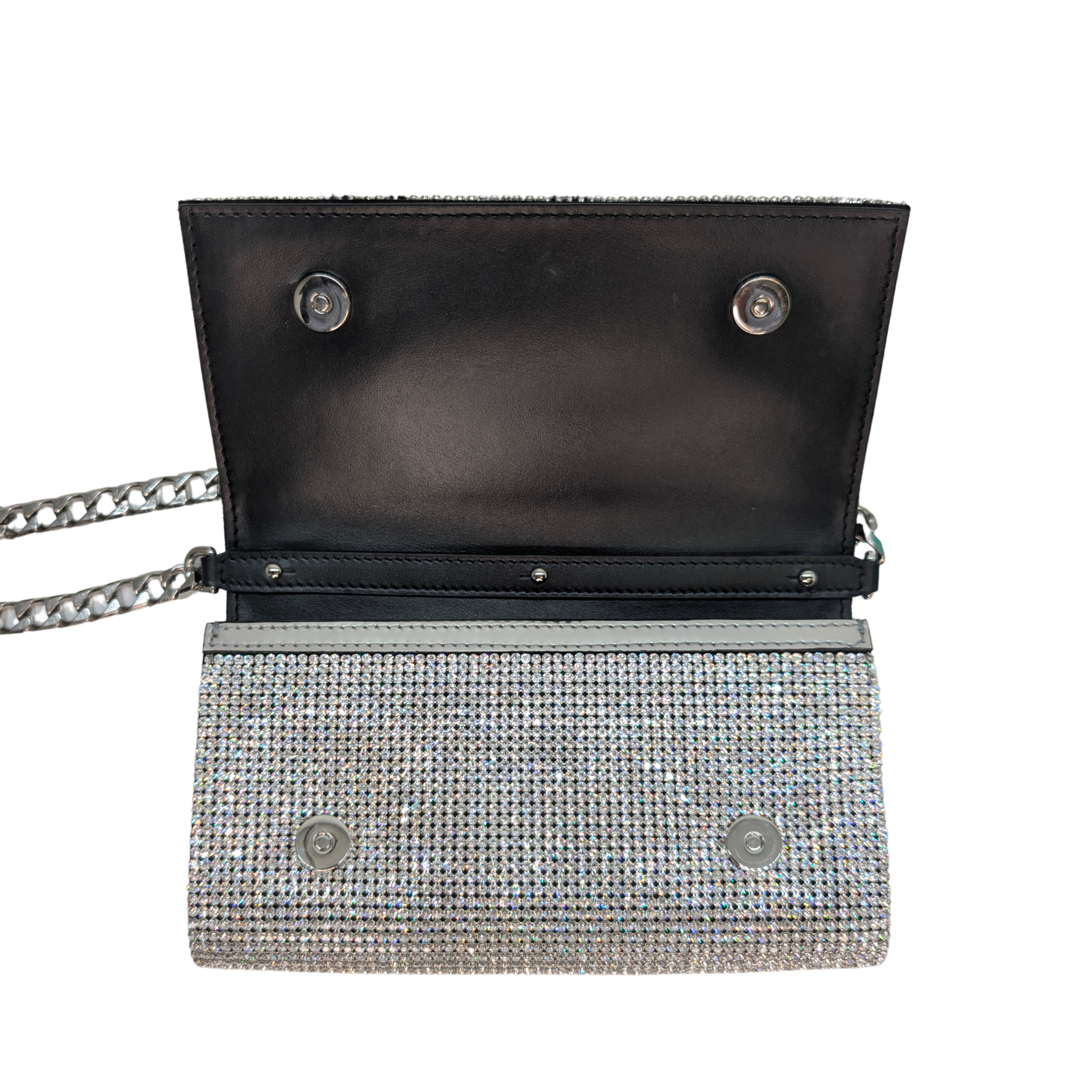 Dolce & Gabbana DG Logo Crystals Embellished Bag