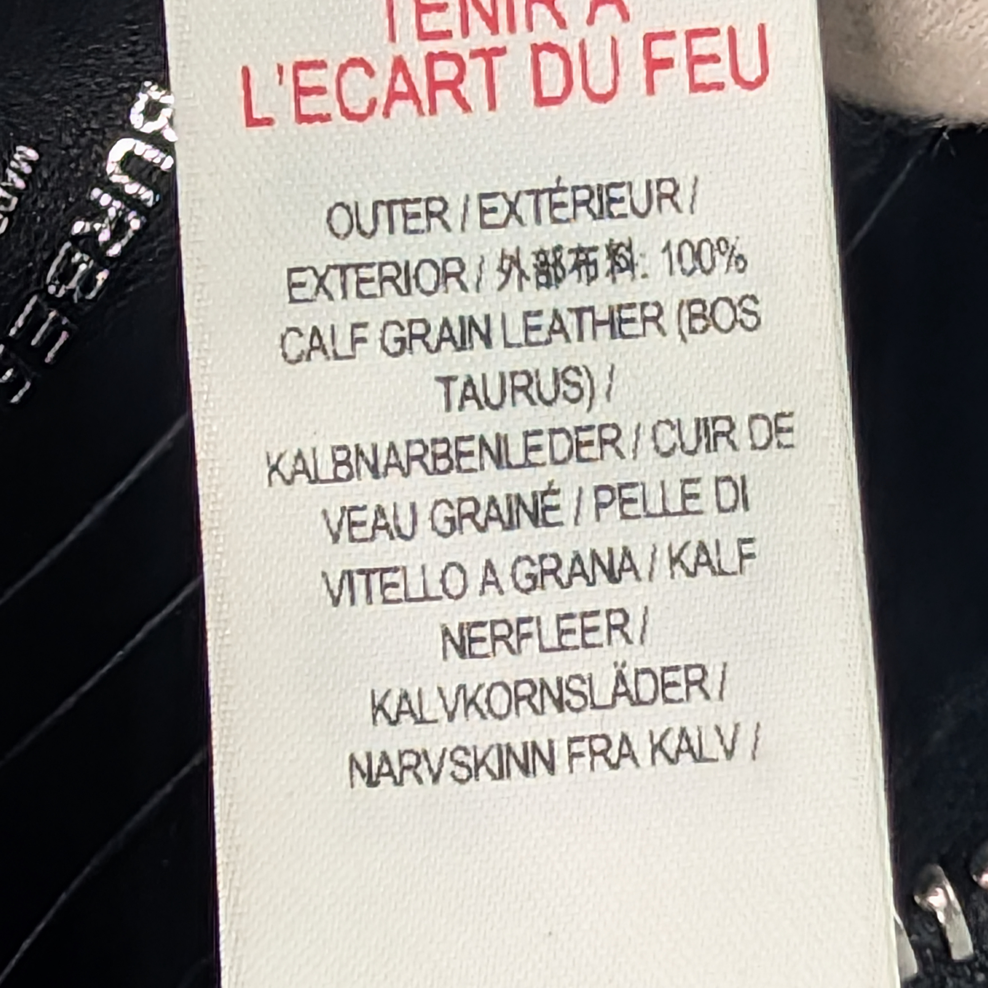 Burberry Paddy Crossbody Bag Leather Black