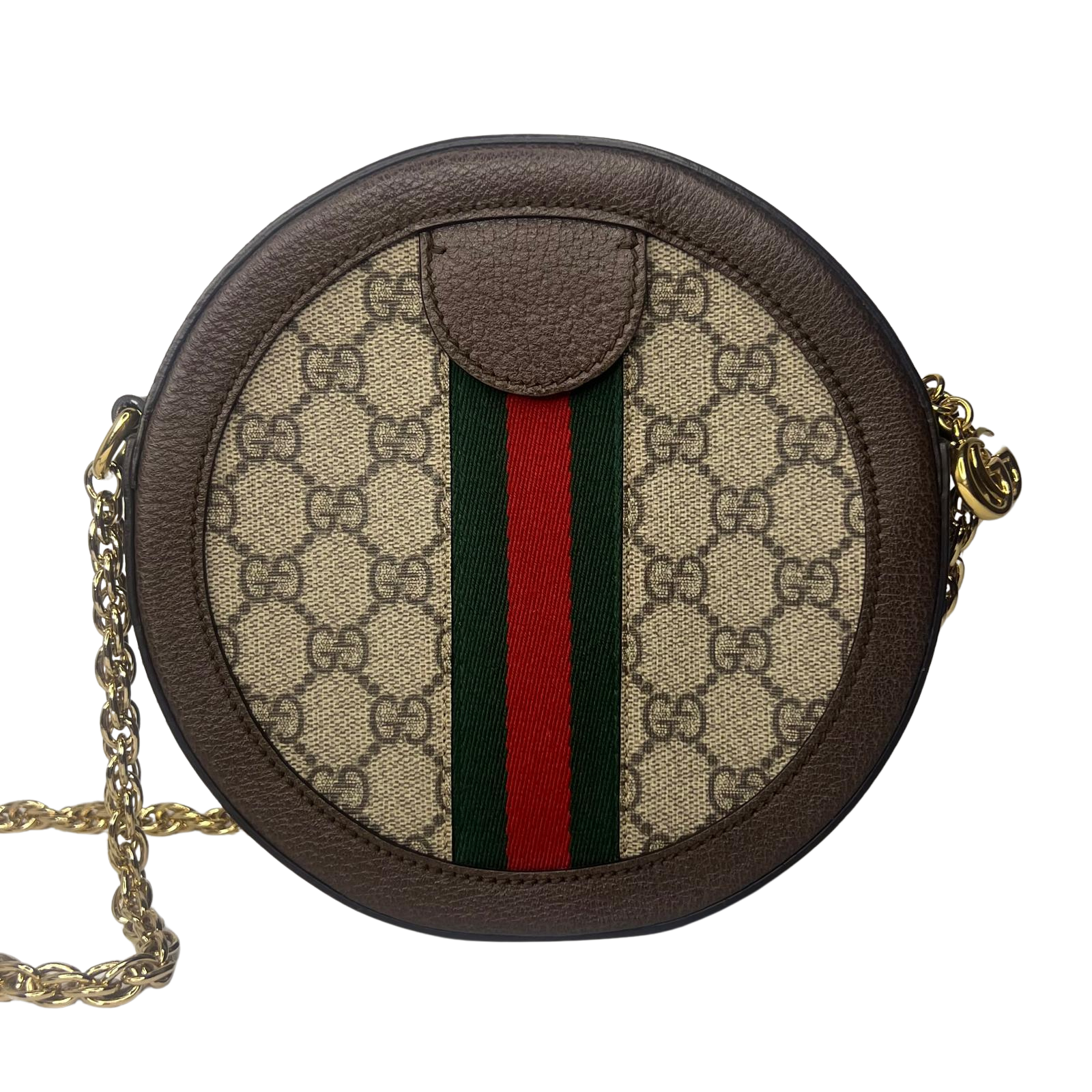 Gucci Ophidia GG Round Shoulder Bag – GG Supreme Canvas
