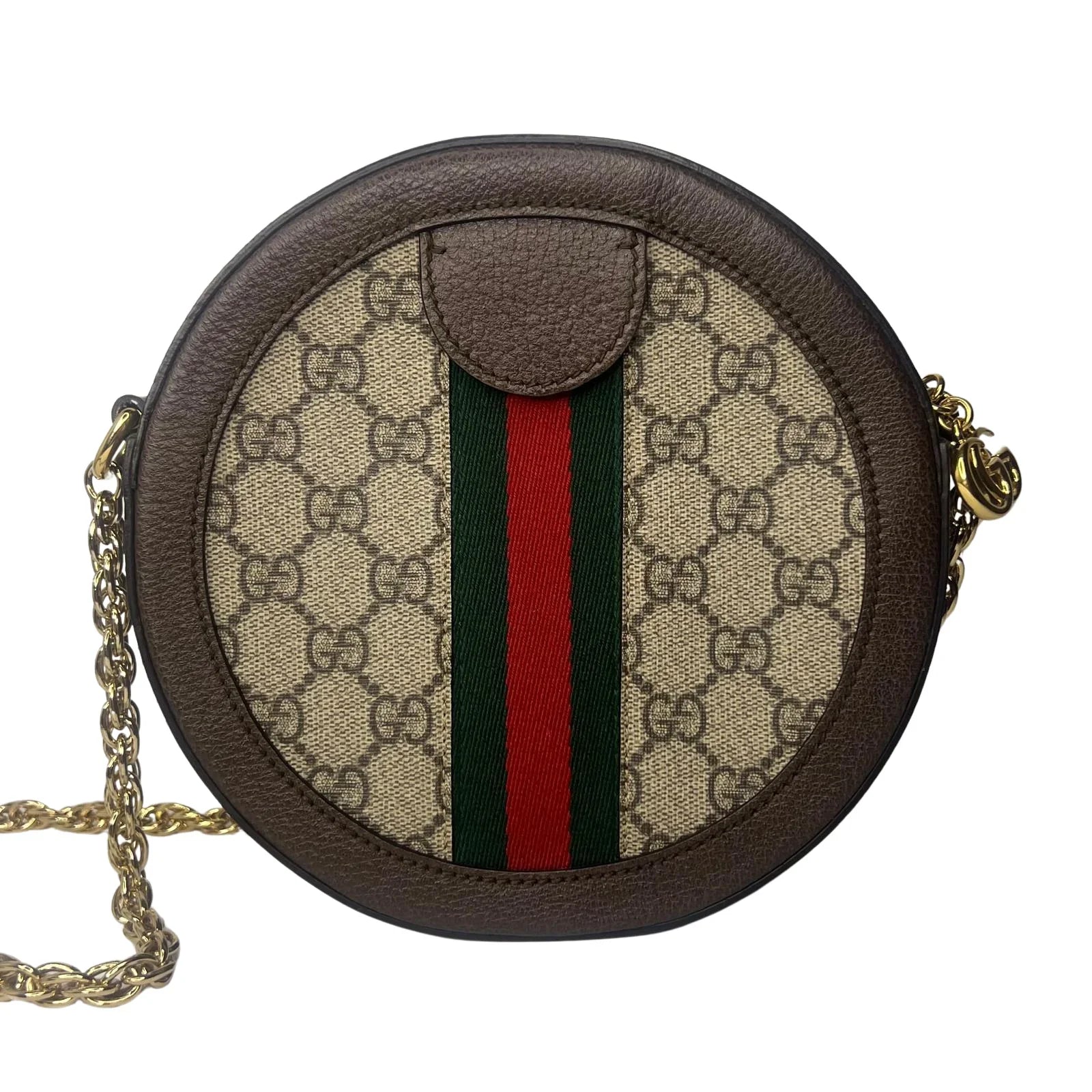 Gucci Ophidia GG Round Shoulder Bag – GG Supreme Canvas