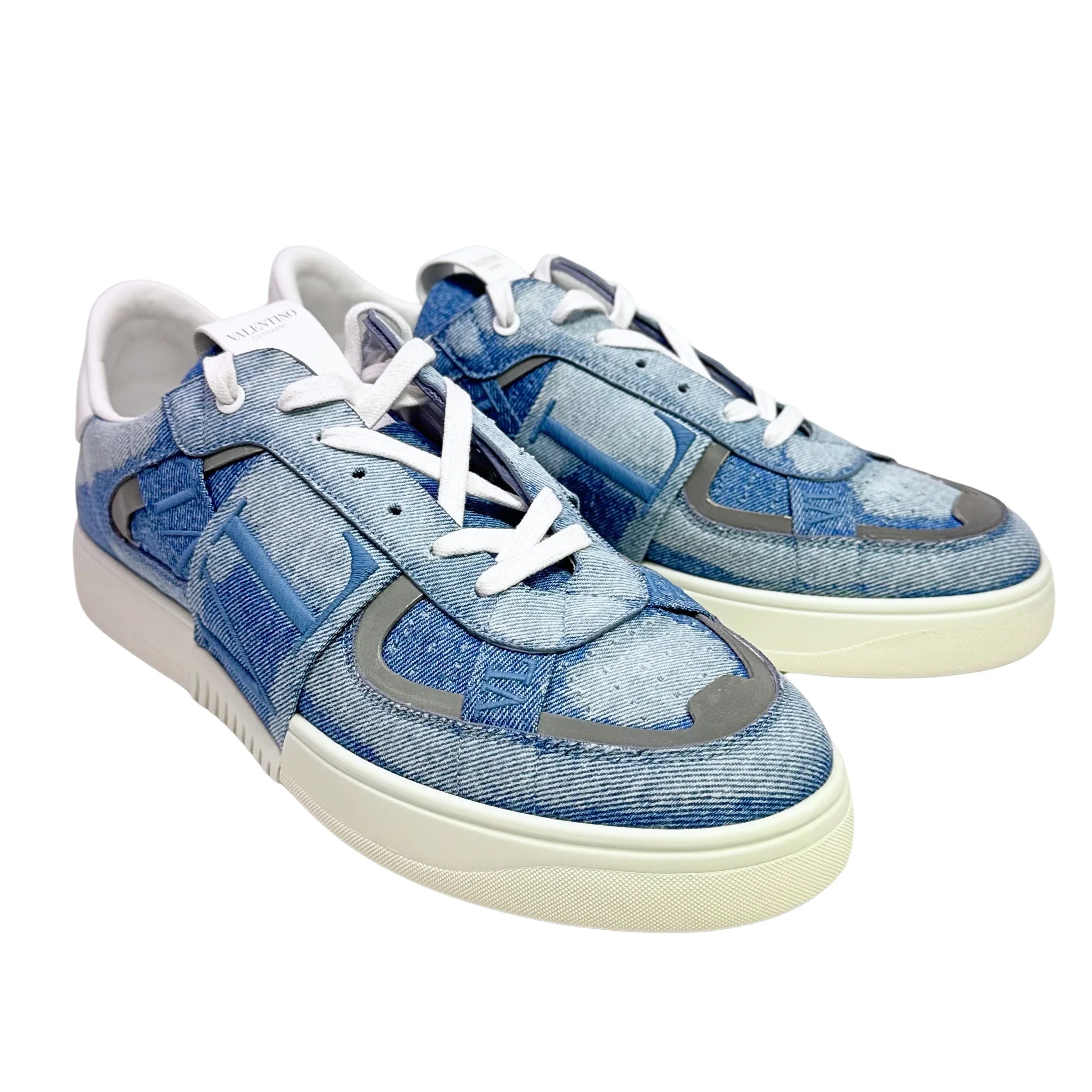Valentino Garavani VNTZ Denim Sneakers Men's 45 - Lost Designer