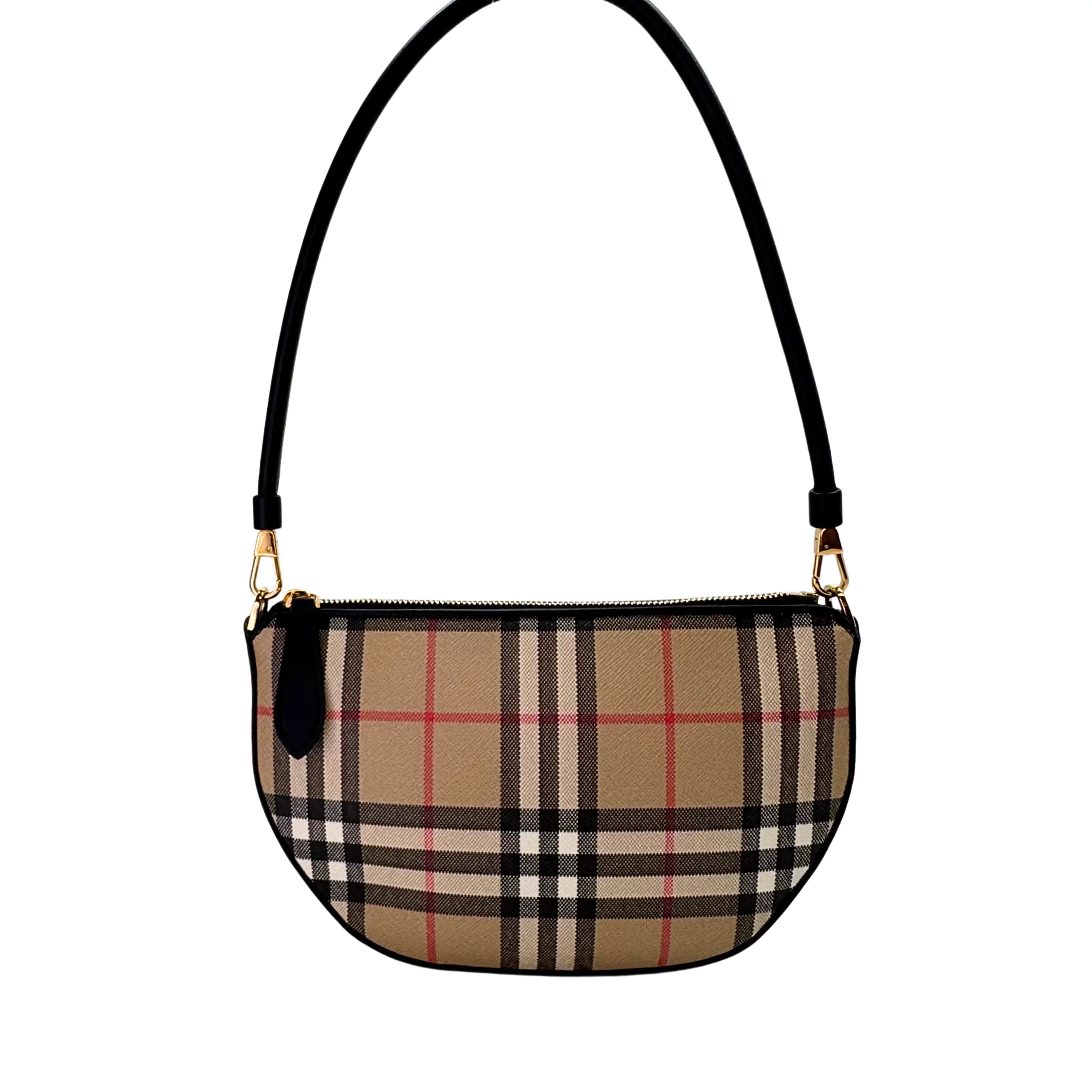 Burberry Olympia Shoulder Bag Beige - Lost Designer