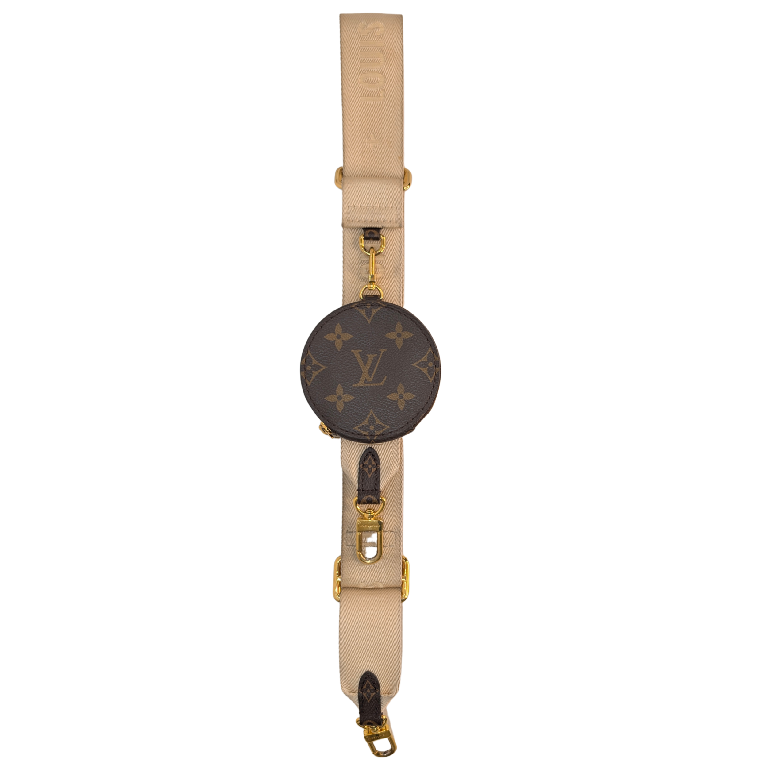 Louis Vuitton Bandouliere Adjustable Shoulder Strap with Coin Pouch