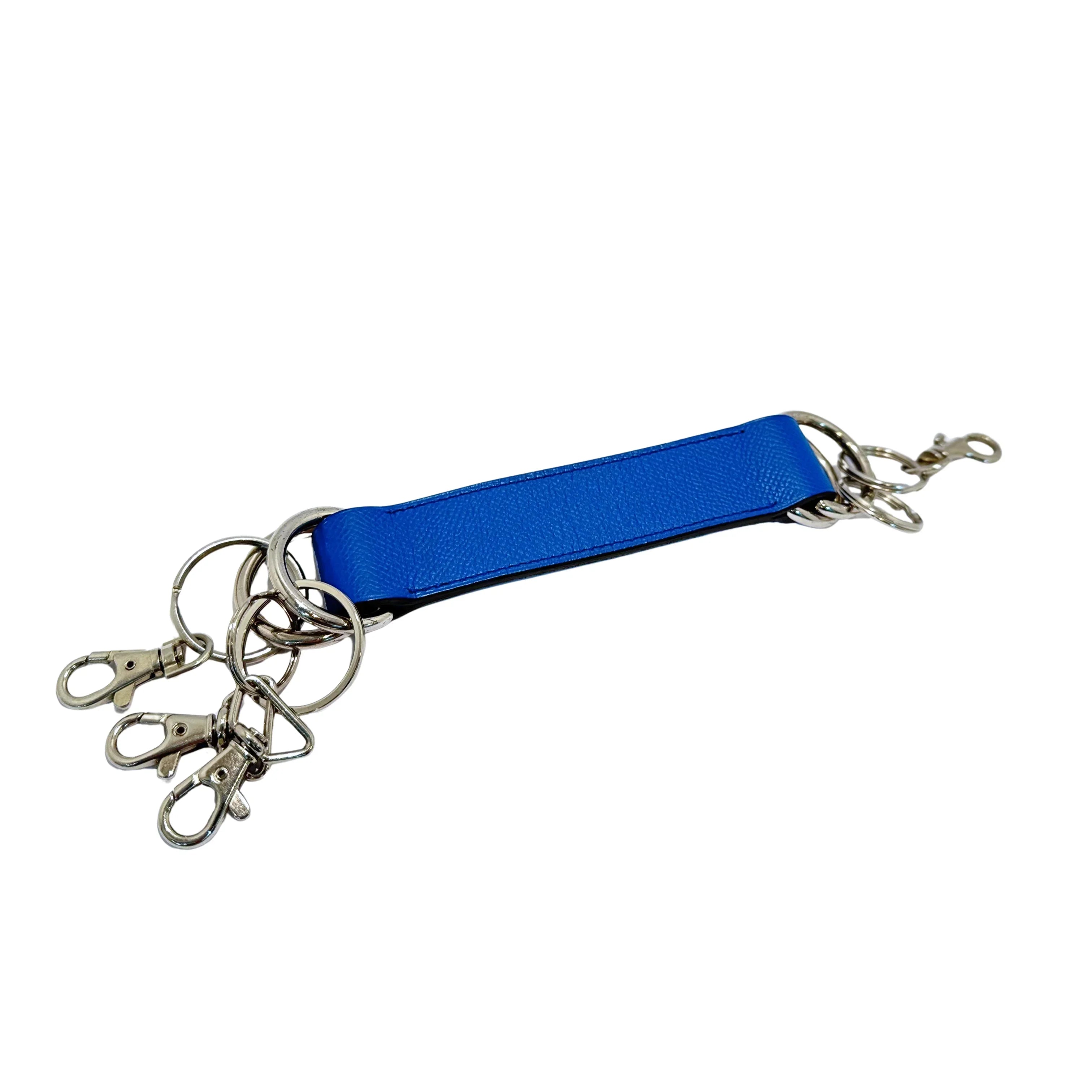 Hermés Paris Romance Scarf Belt Leather Blue - Lost Designer