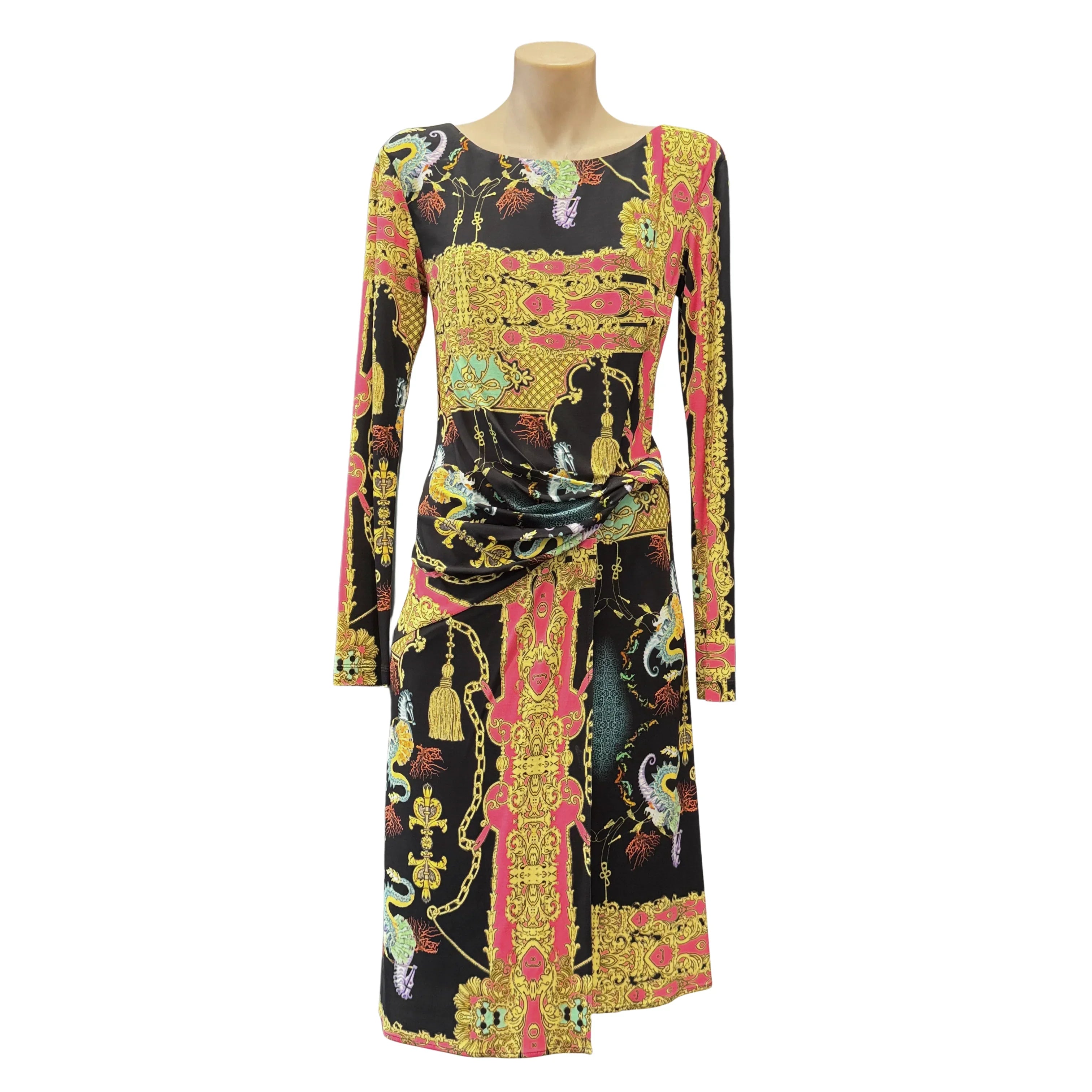 Roberto Cavalli Class Dress 38 Multicolour - Lost Designer