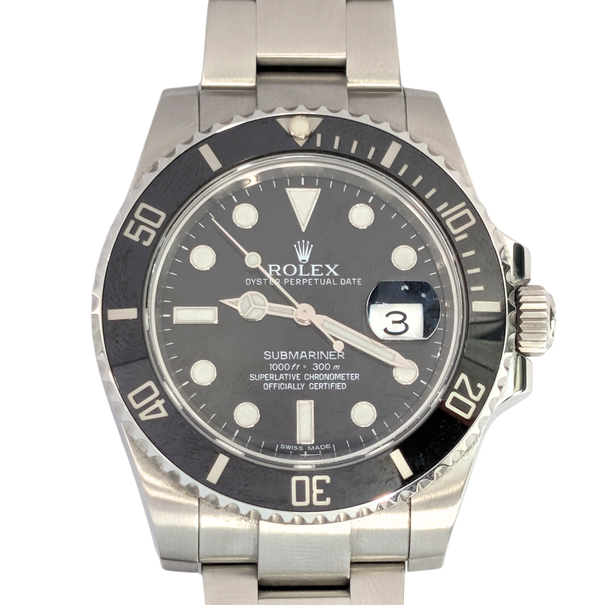 Rolex Submariner Date Black Dial 40mm 116610LN 2013