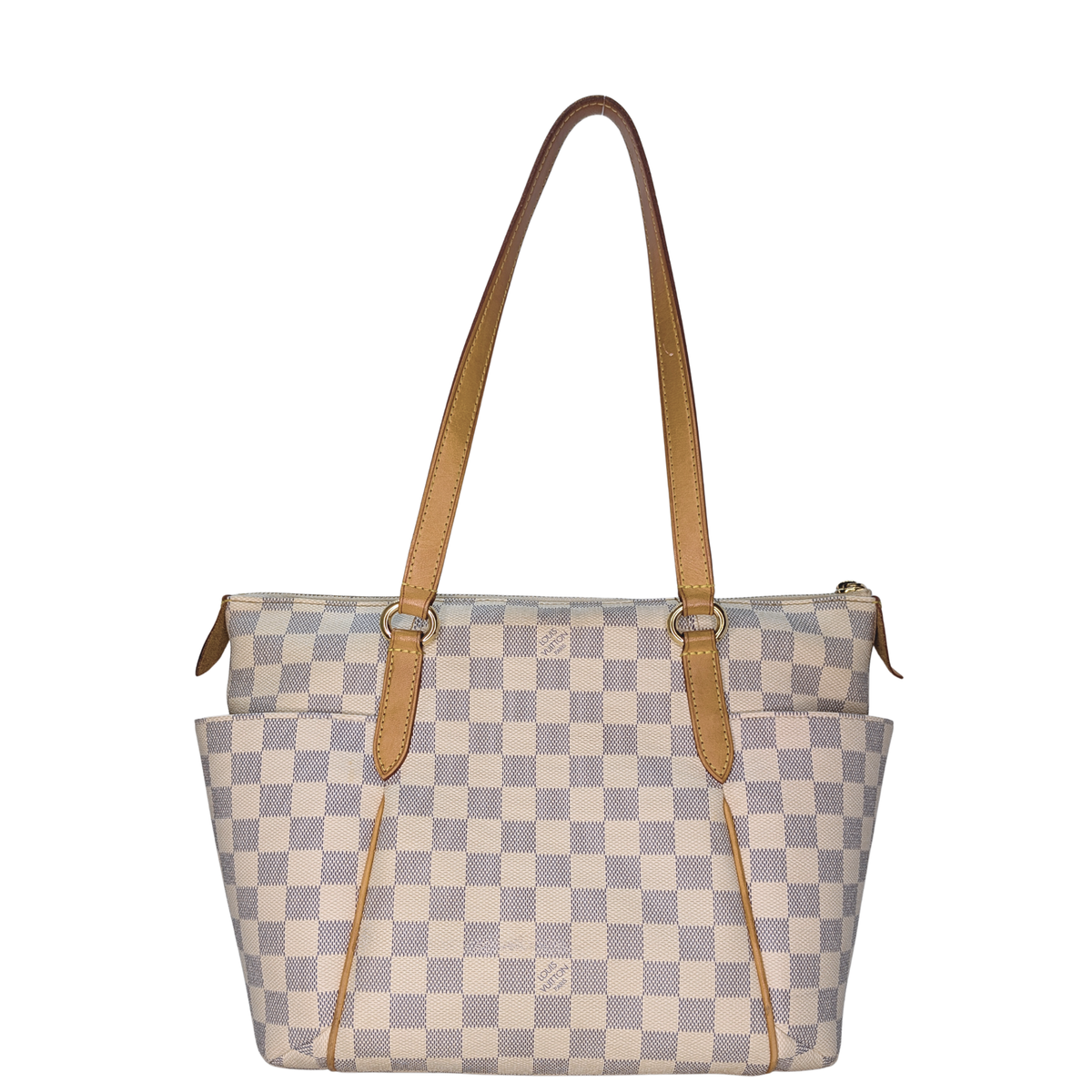 Louis Vuitton Totally MM Damier Azur Shoulder Bag