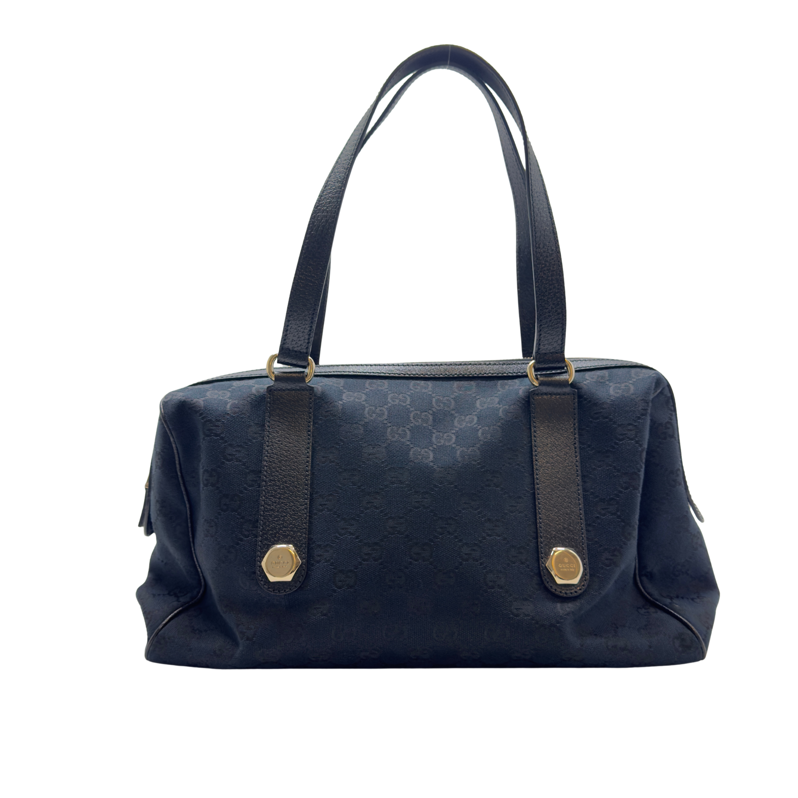 Gucci Boston Bag GG Supreme Black