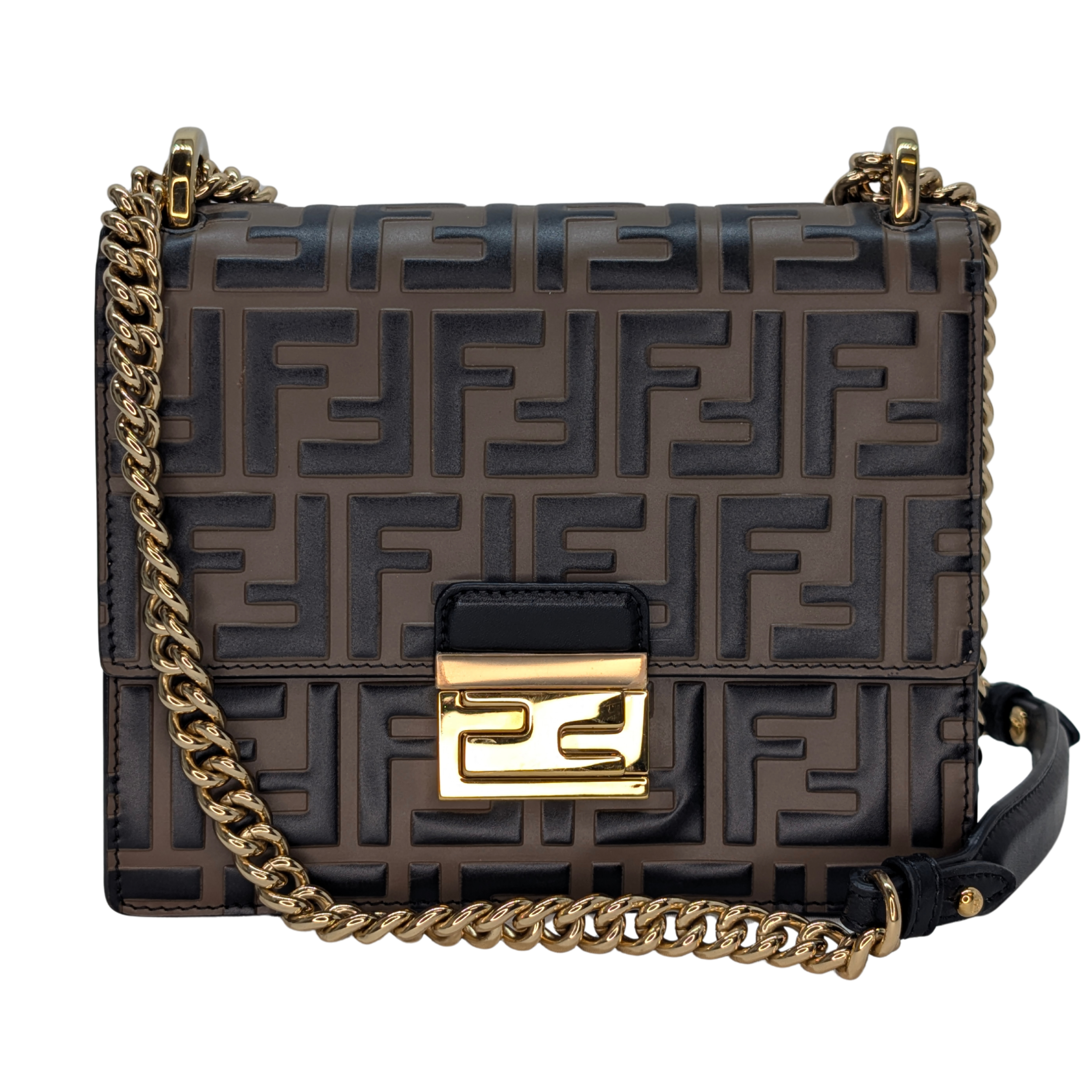 Fendi Kan U Crossbody Small Bag