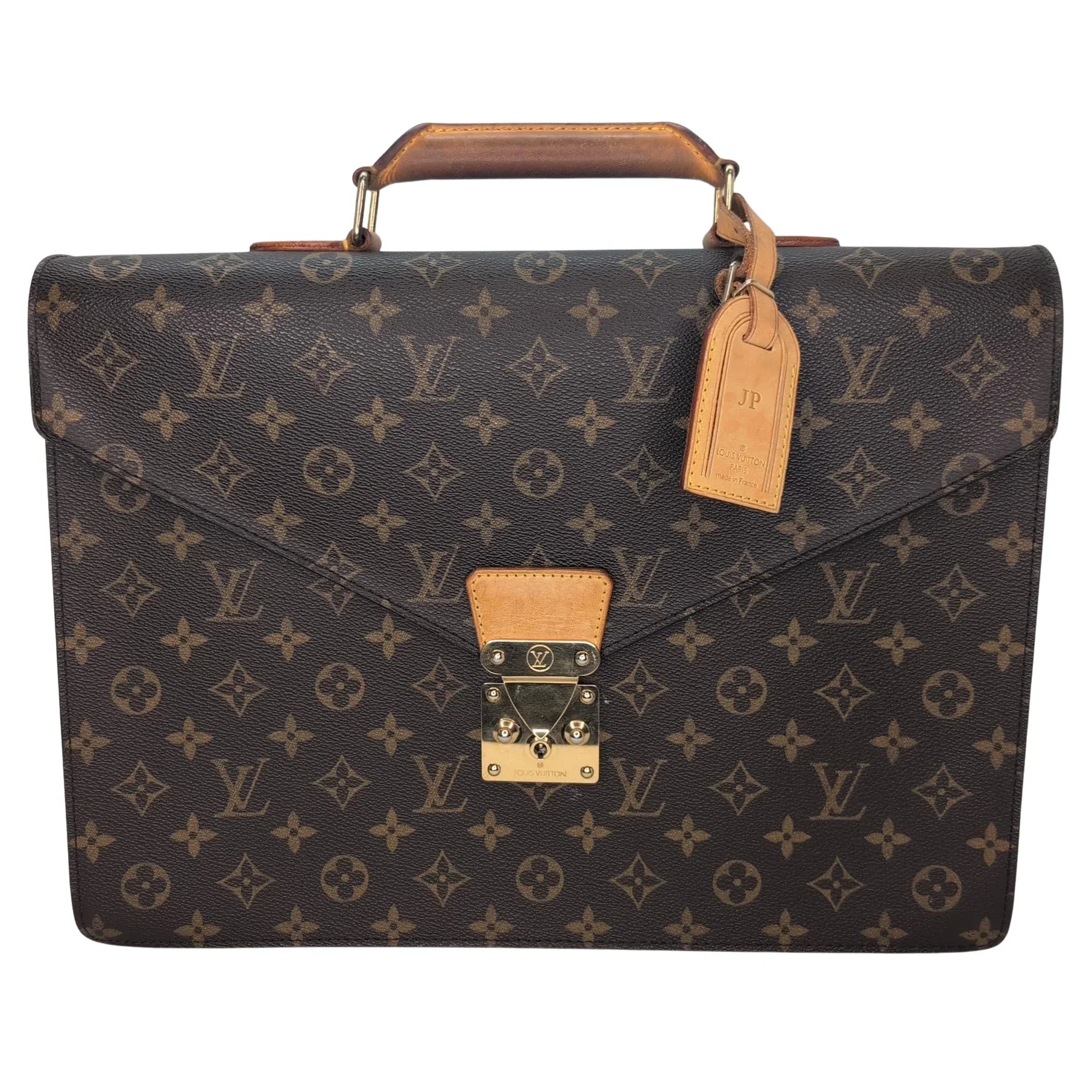 Louis Vuitton Serviette Conseiller Briefcase Brown - Lost Designer