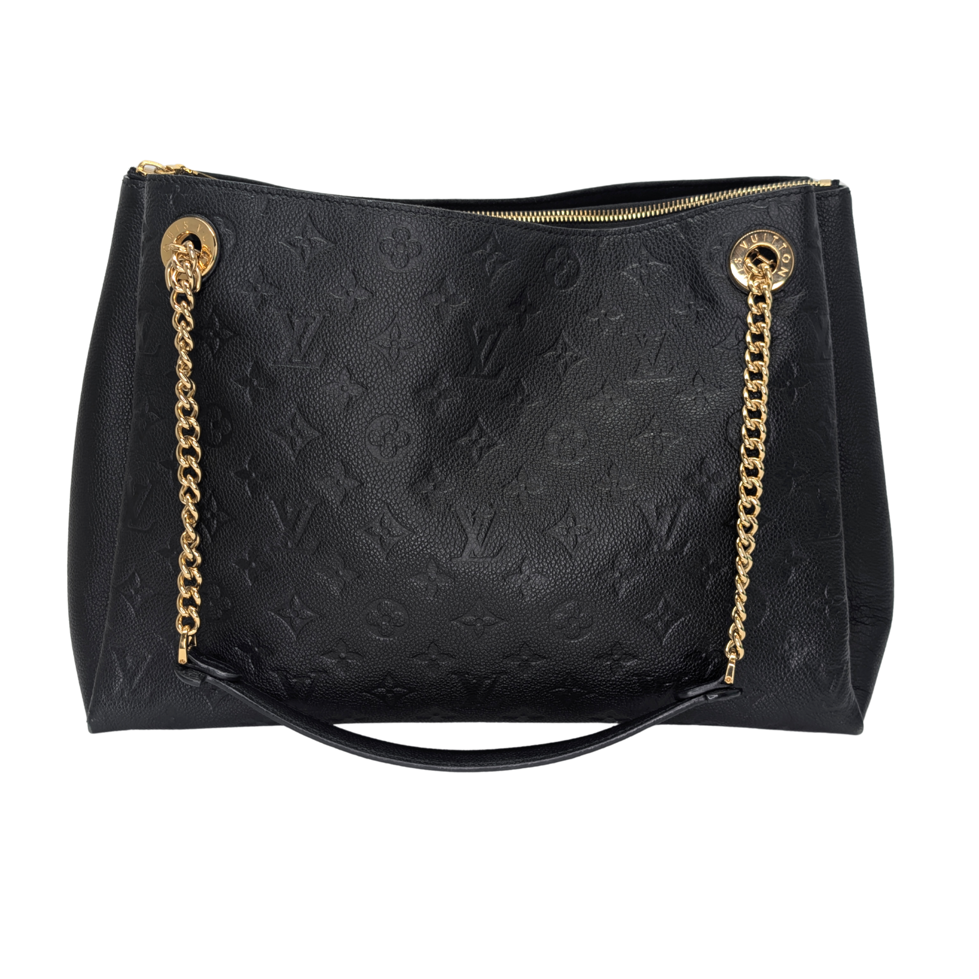Louis Vuitton Suréne MM Chain Tote Handbag Black