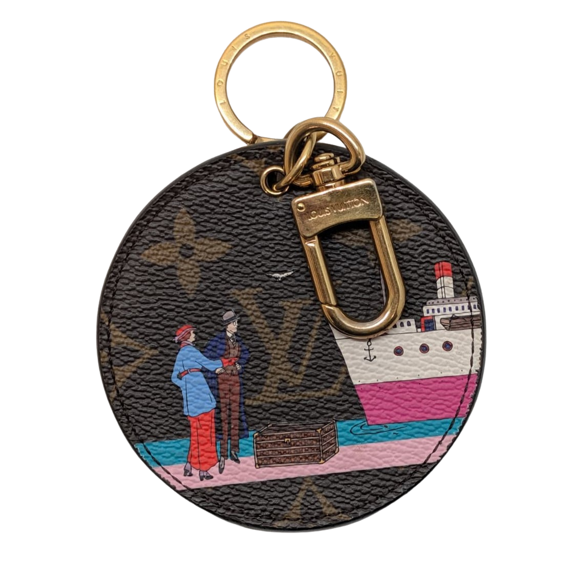 Louis Vuitton Transatlantic Monogram Keychain