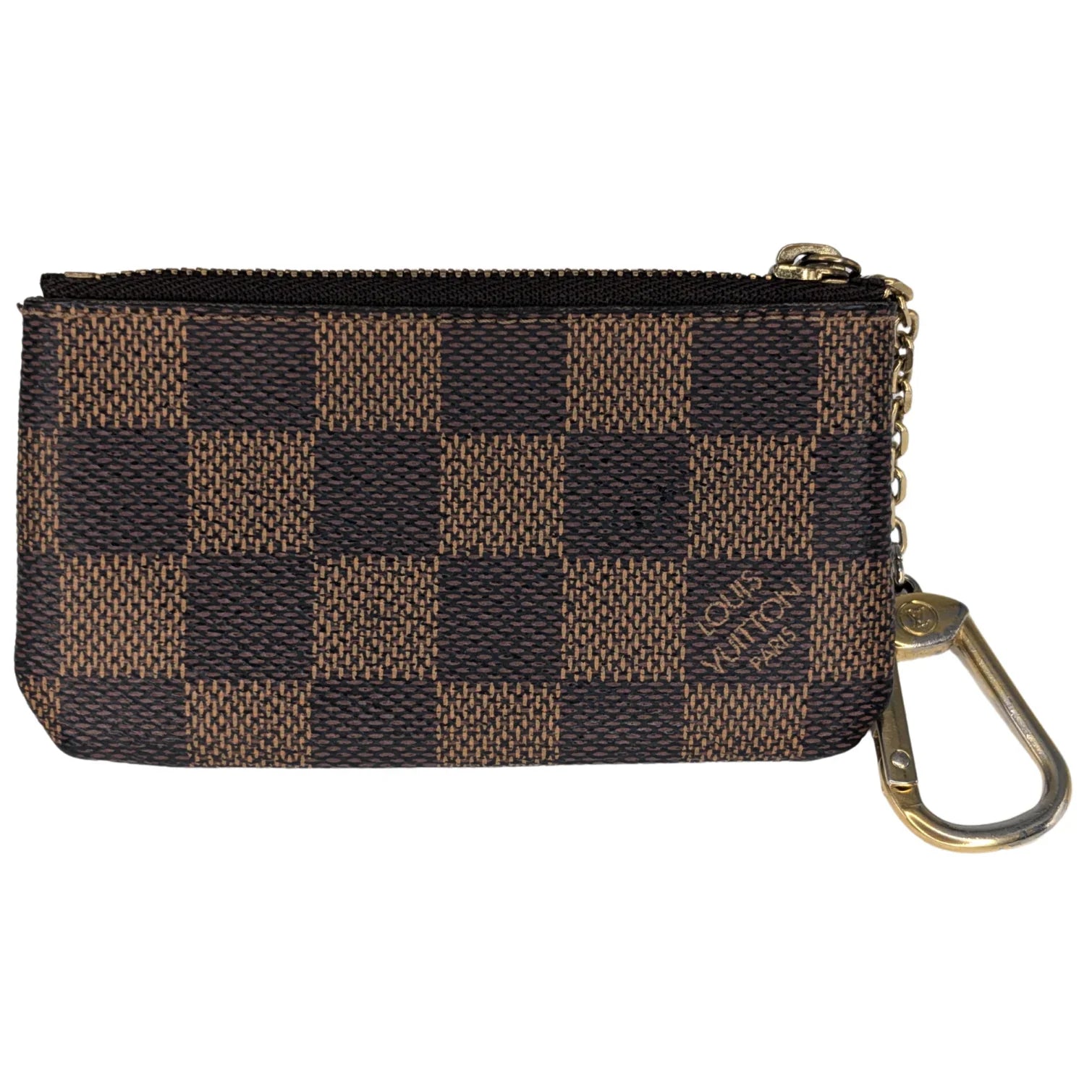 Louis Vuitton Damier Ebene Zippy Pouch Wallet Brown - Lost Designer