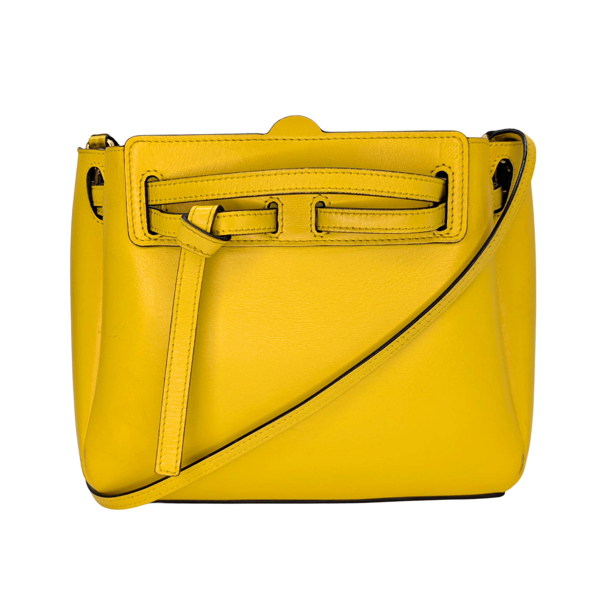 Loewe Mini Lazo Bag Yellow