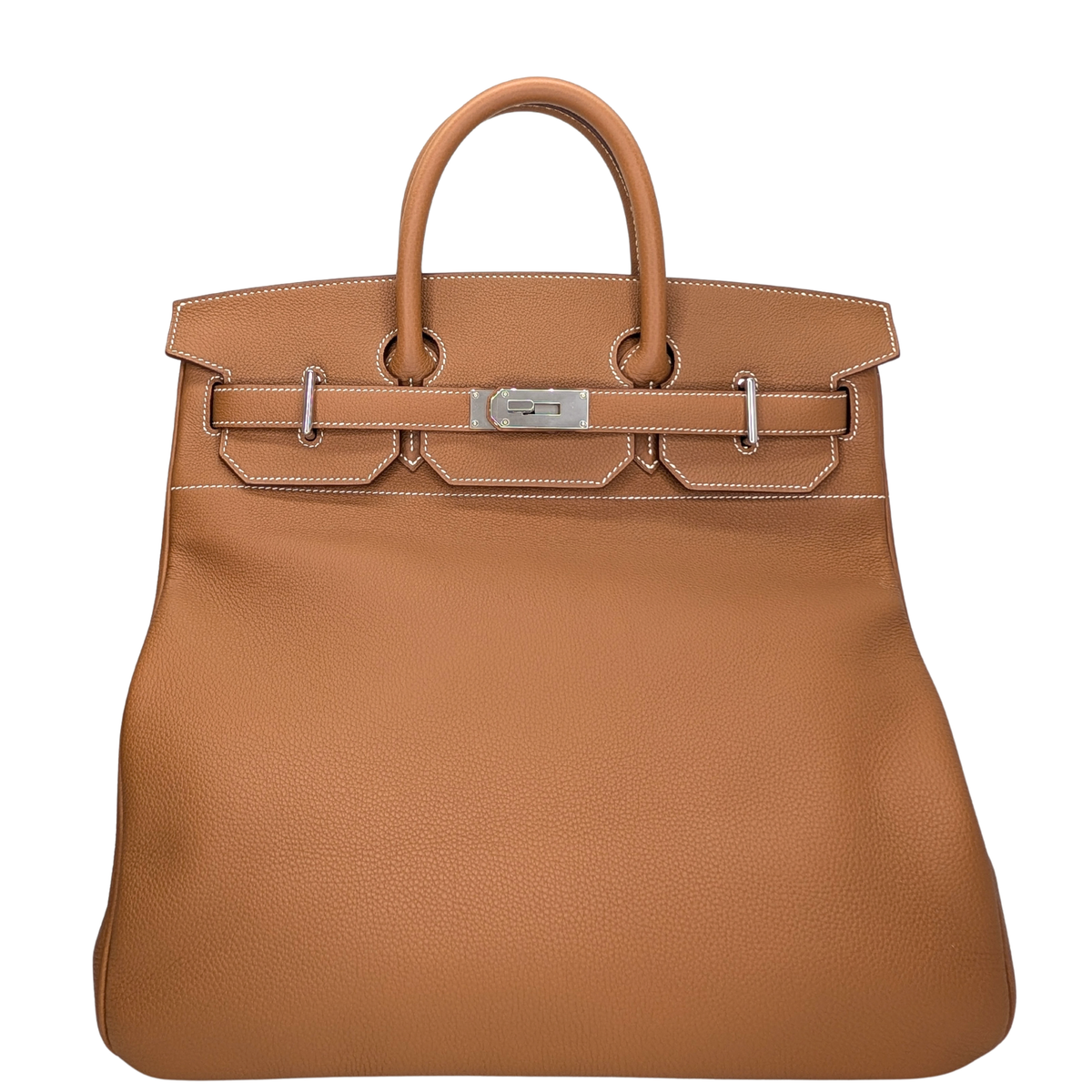 Hermes Hac Birkin 40 Togo Gold SHW Stamp B