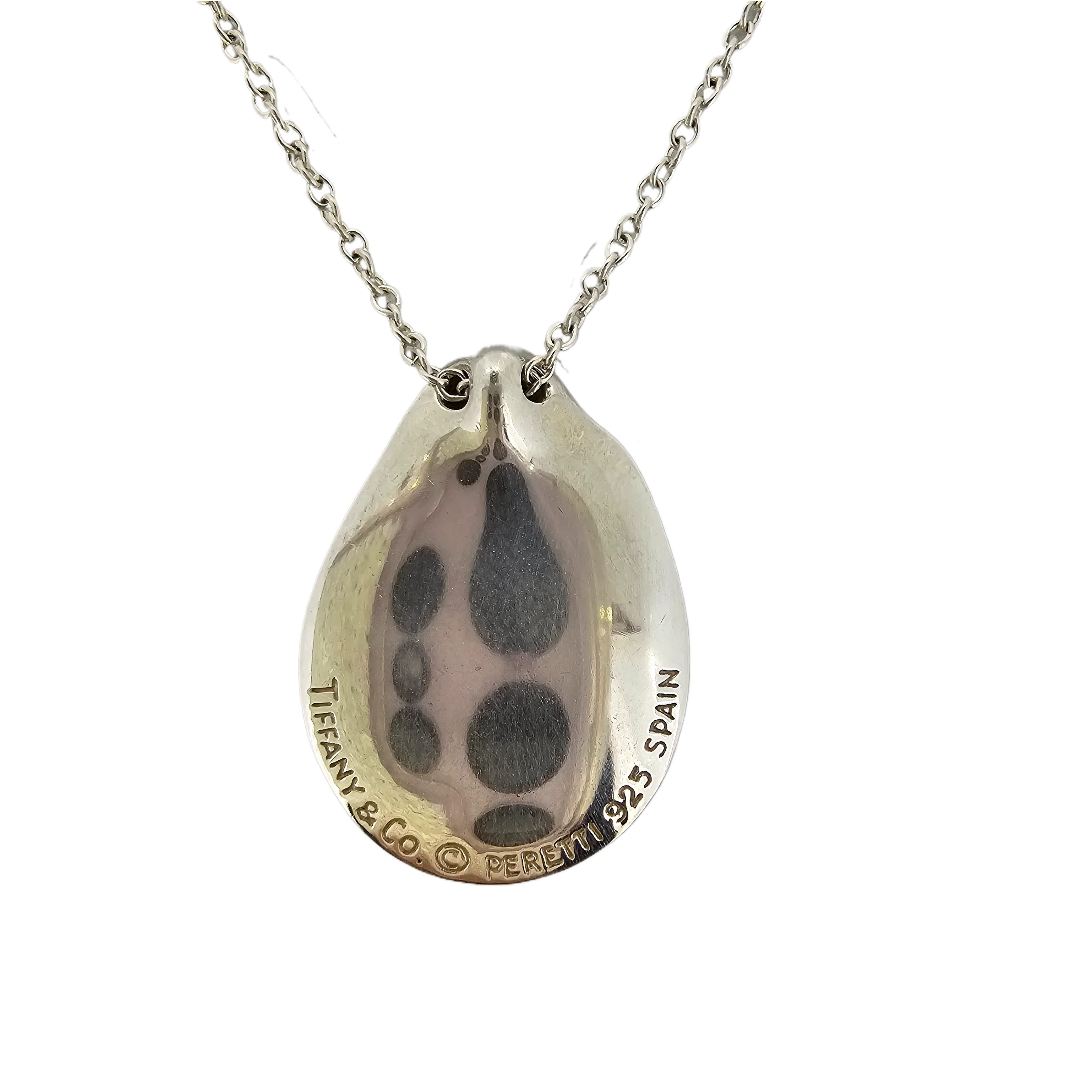 Tiffany & Co Sterling Silver Madonna Pendant Necklace - Lost Designer