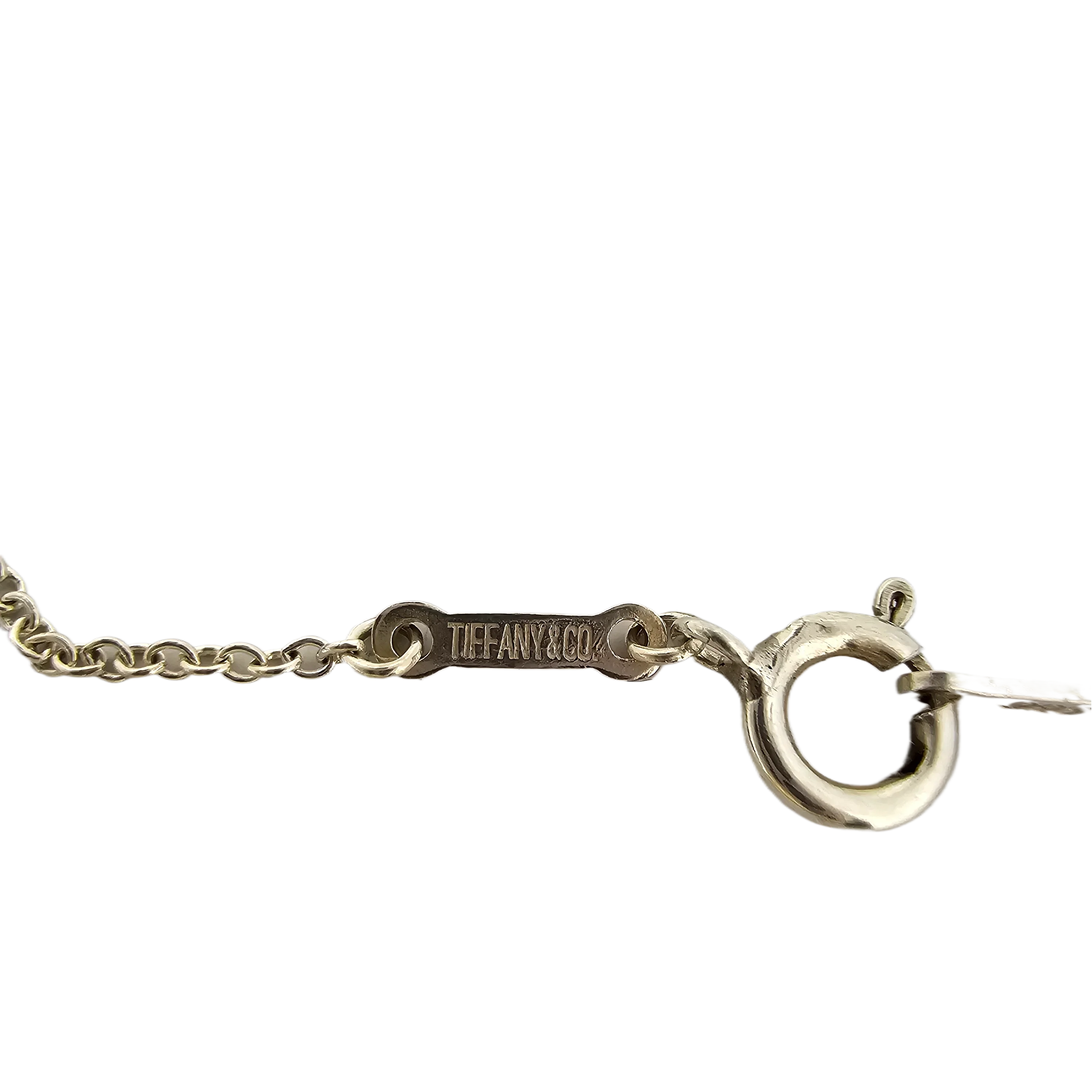 Tiffany & Co Sterling Silver Madonna Pendant Necklace - Lost Designer