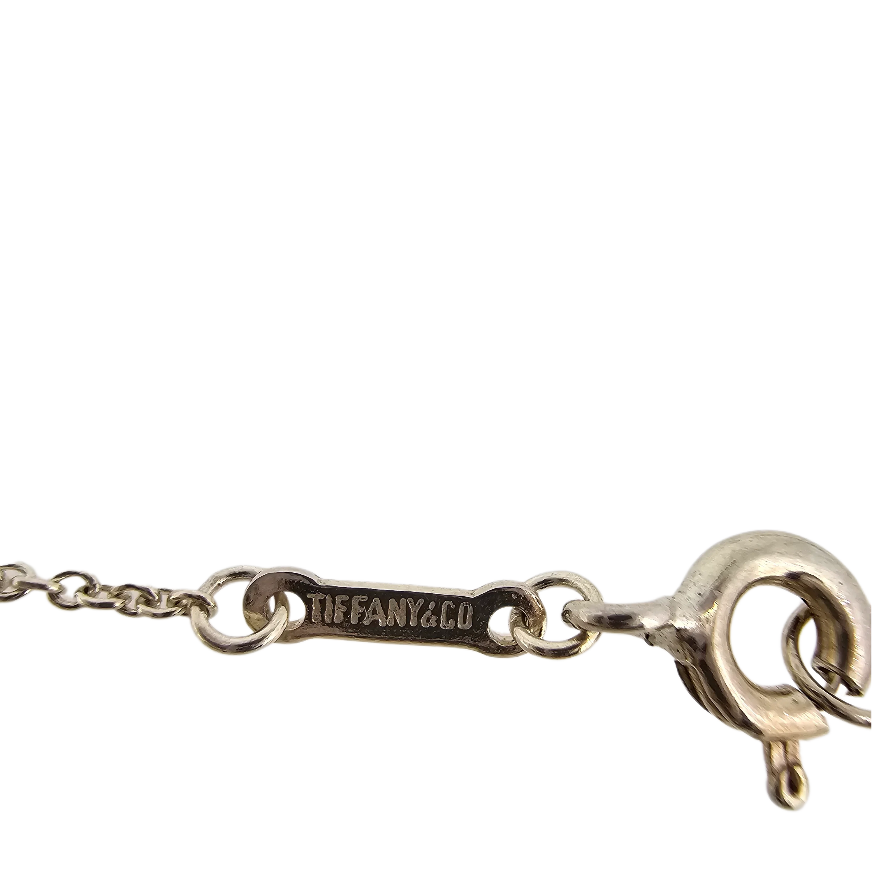 Tiffany & Co Elsa Peretti Small Heart Sterling Silver Necklace - Lost Designer