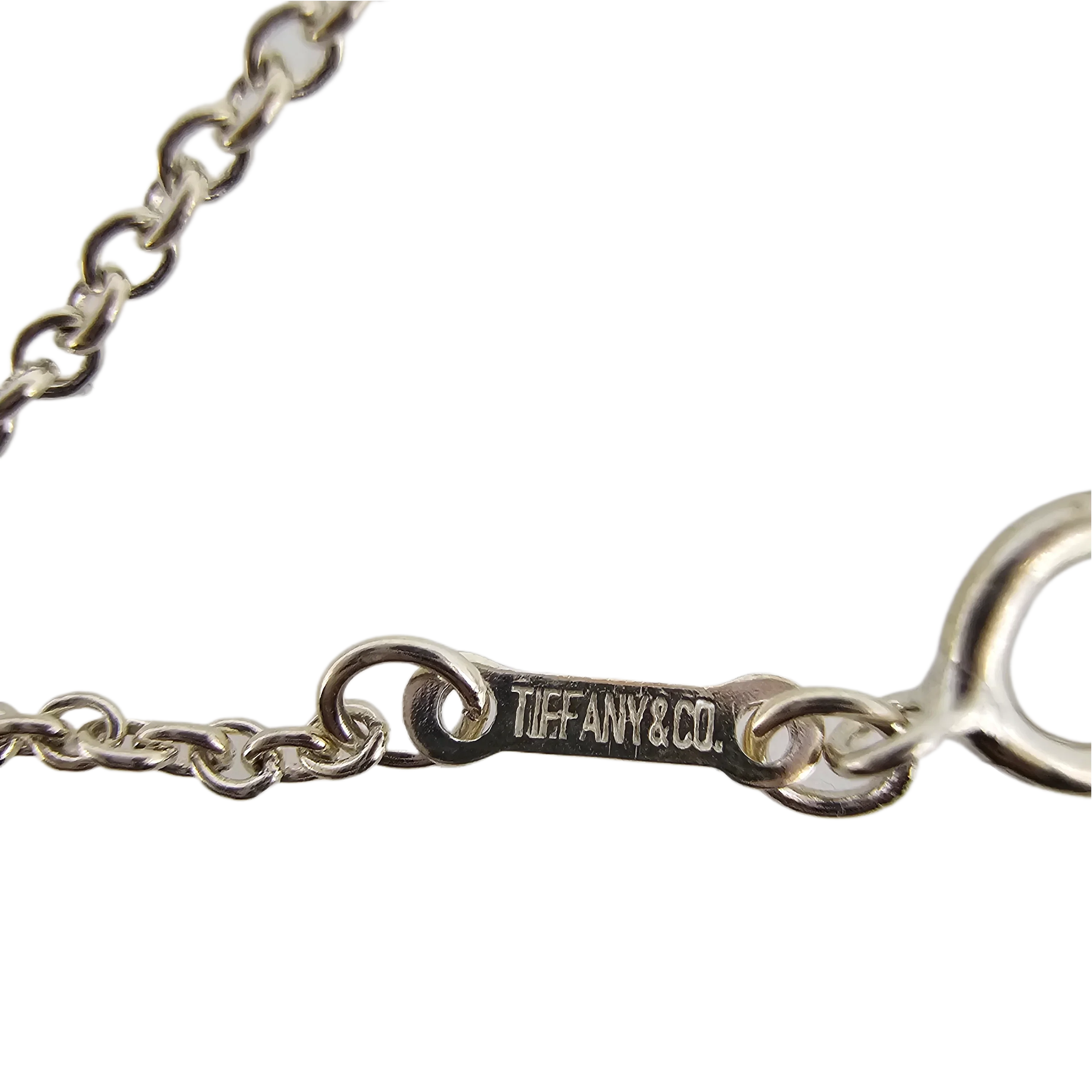 Tiffany & Co Elsa Peretti Medium Heart Sterling Silver Necklace