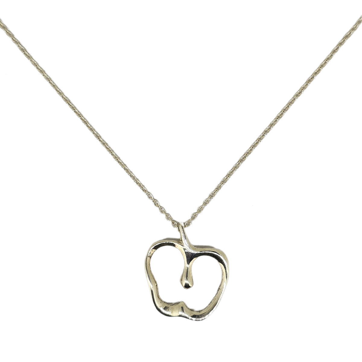 Tiffany & Co Apple Sterling Silver Necklace - Lost Designer