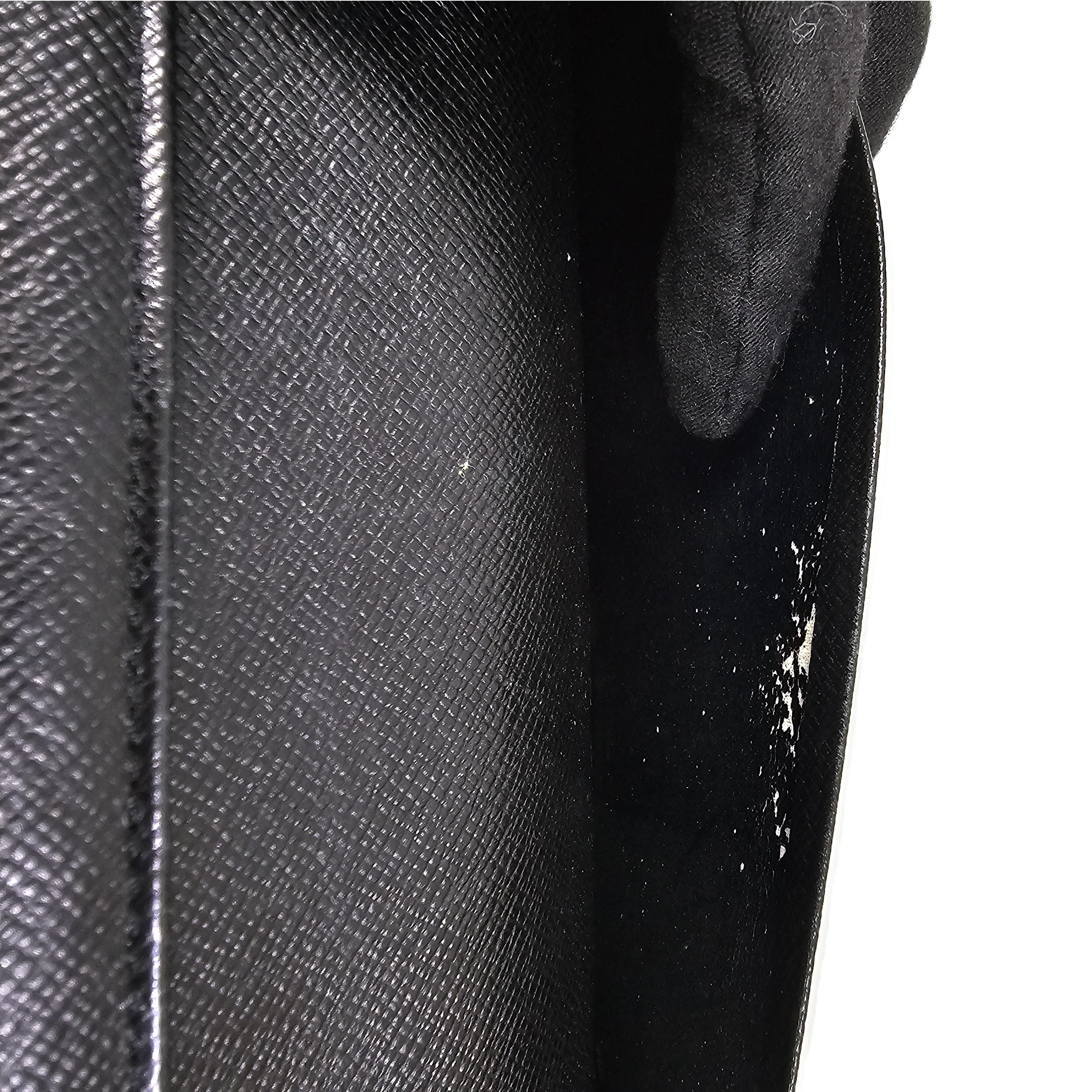 Louis Vuitton Black Epi Brazza Wallet