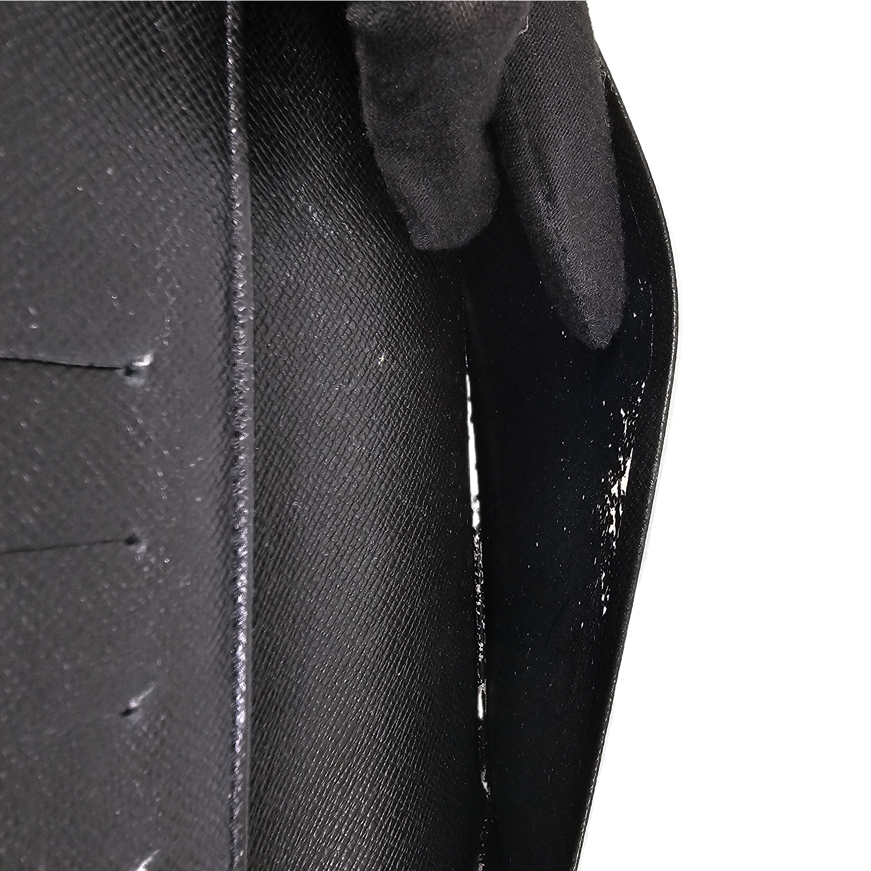 Louis Vuitton Black Epi Brazza Wallet
