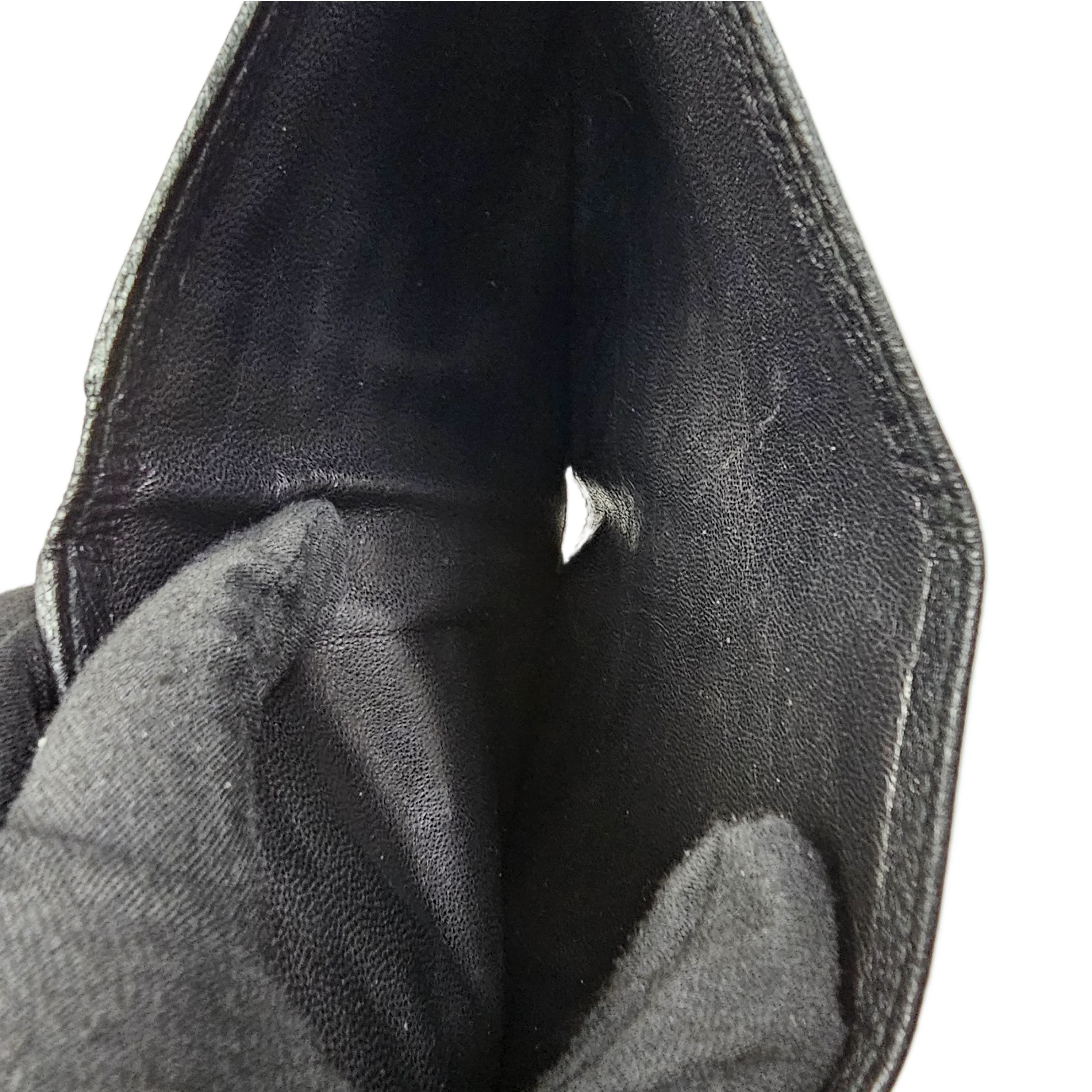 Gucci Black Monogram & Canvas Wallet - Lost Designer