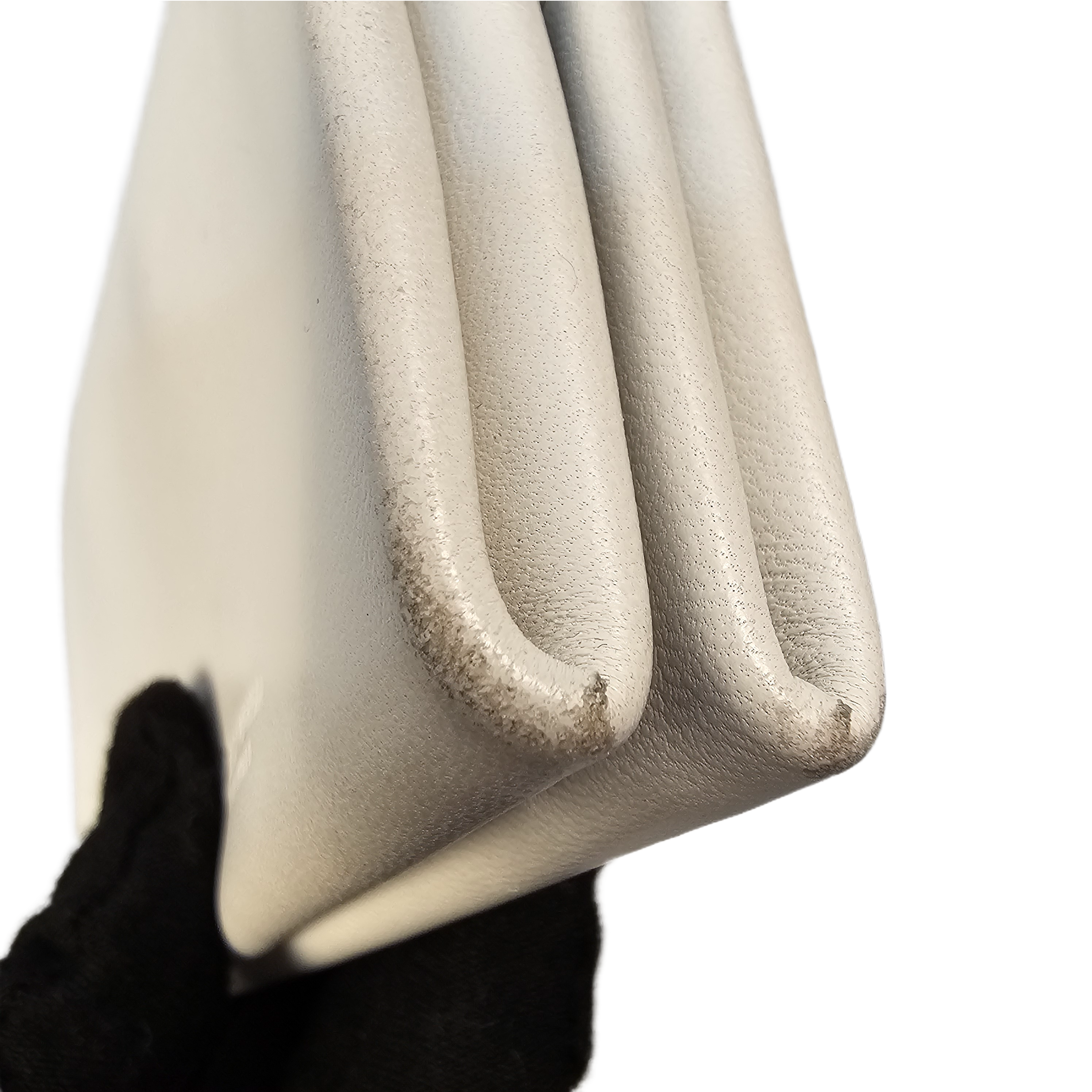 Bottega Veneta White Leather Wallet