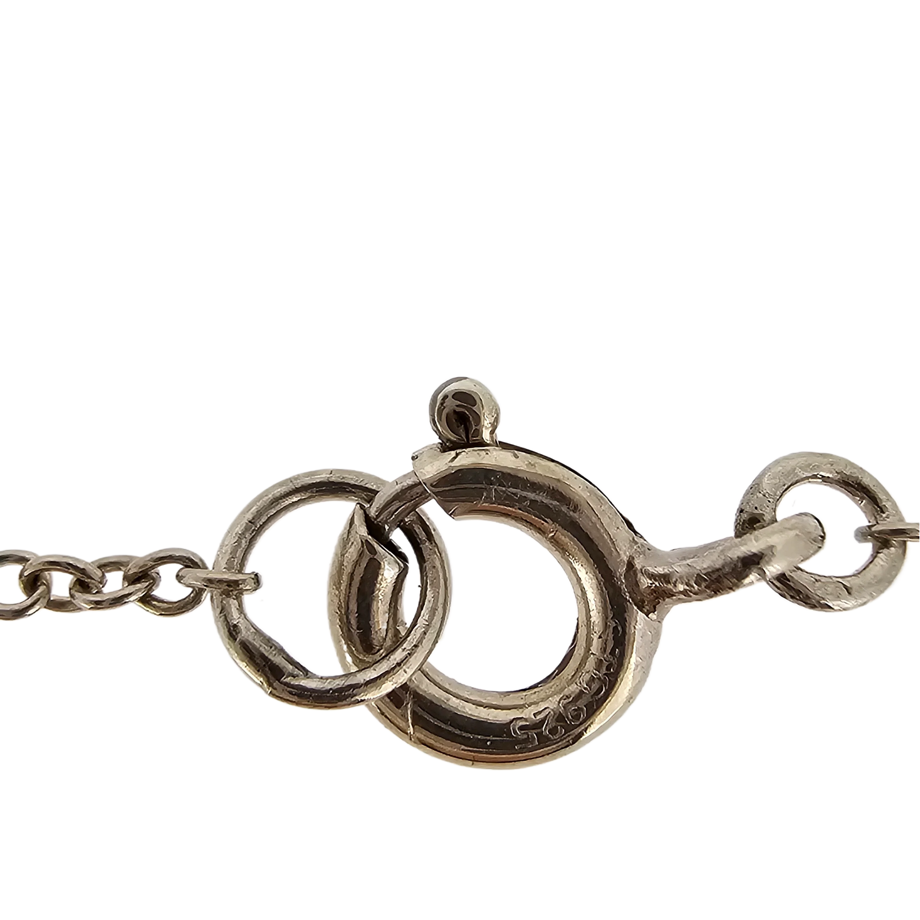 Tiffany & Co Sterling Silver Apple Necklace - Lost Designer