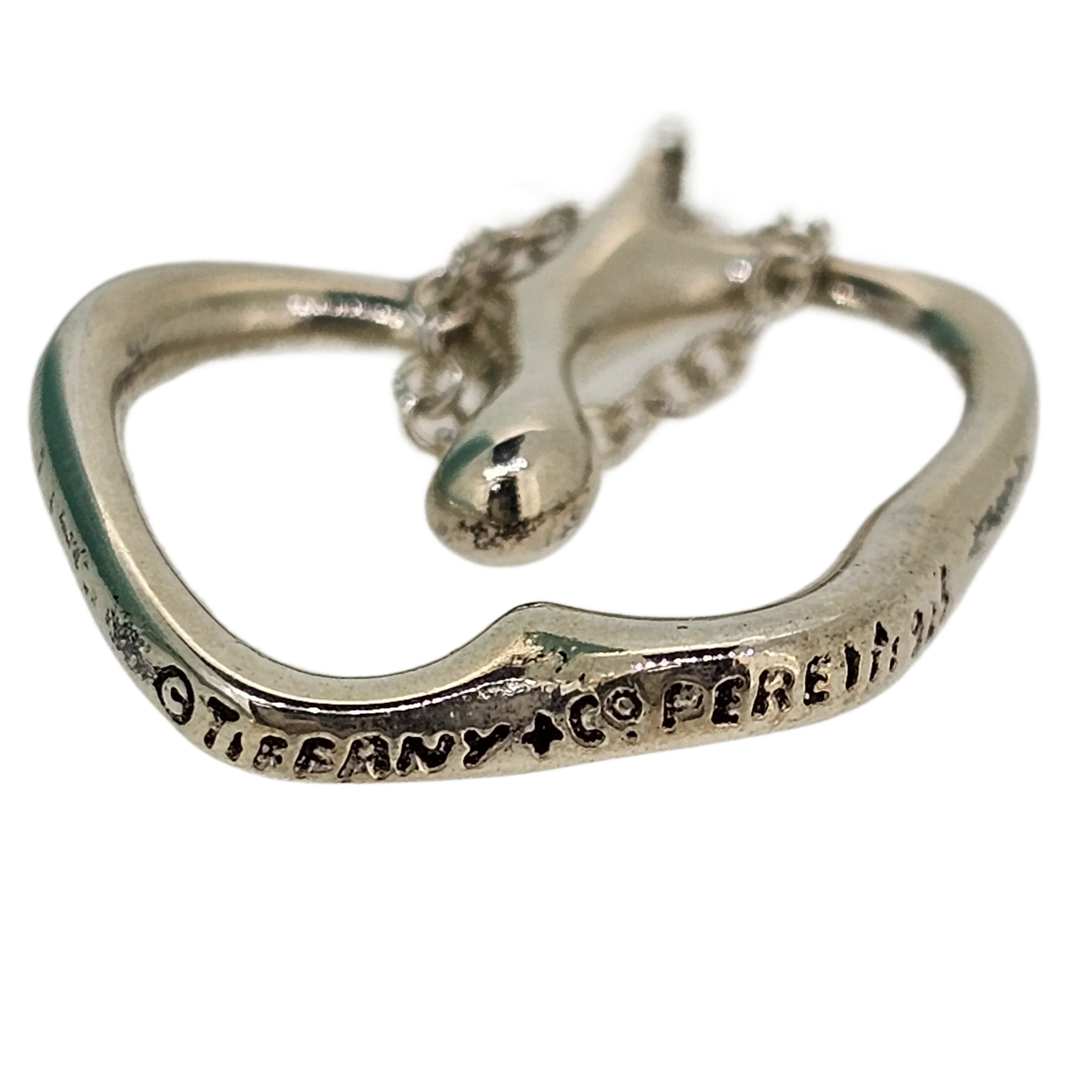 Tiffany & Co Sterling Silver Apple Necklace - Lost Designer