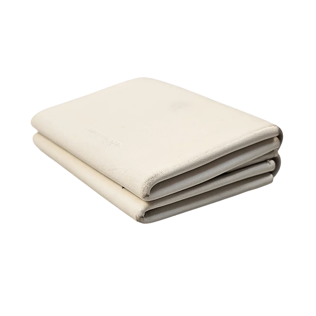 Bottega Veneta White Leather Wallet - Lost Designer