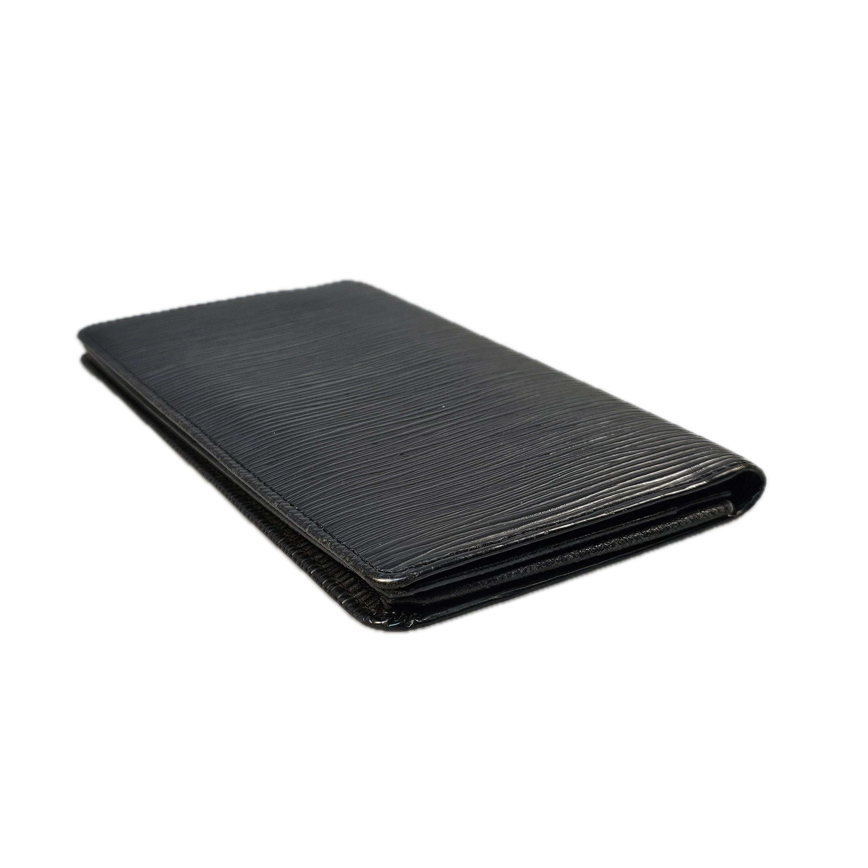 Louis Vuitton Black Epi Brazza Wallet