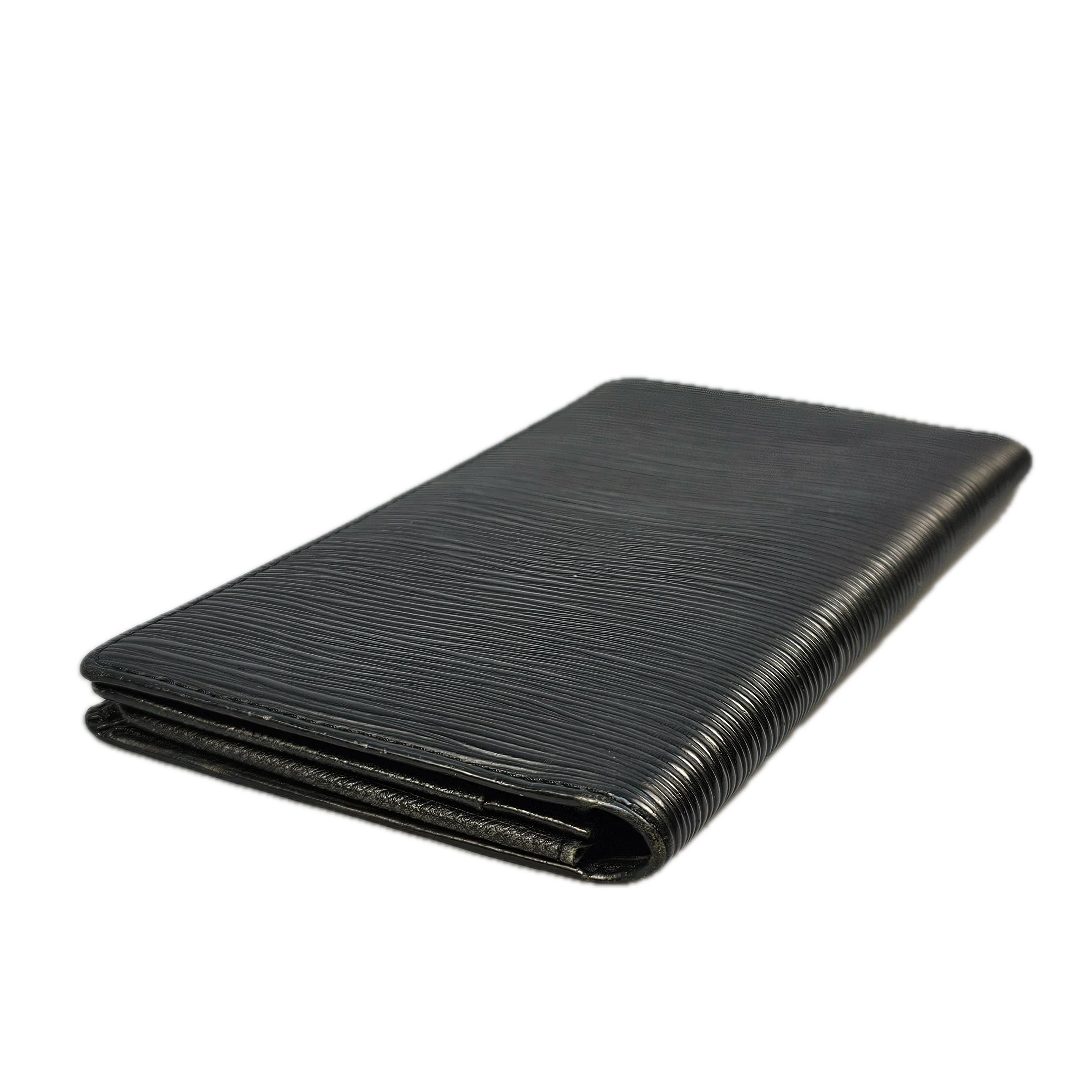 Louis Vuitton Black Epi Brazza Wallet