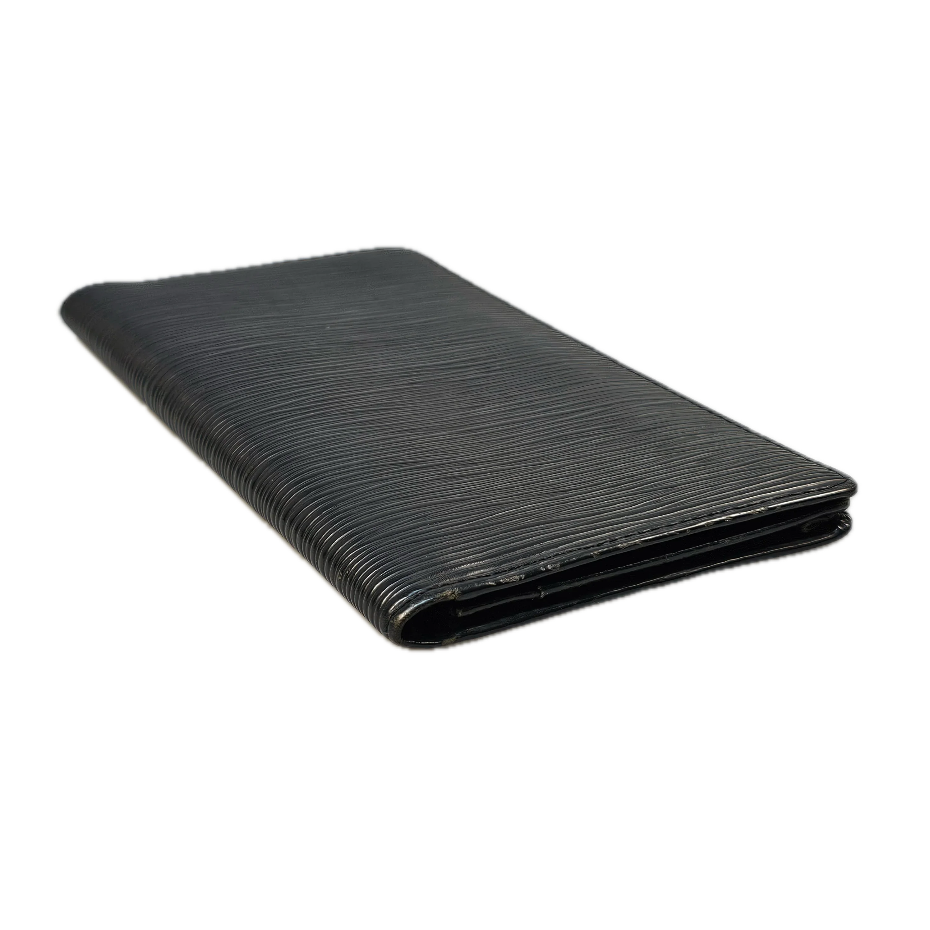 Louis Vuitton Black Epi Brazza Wallet