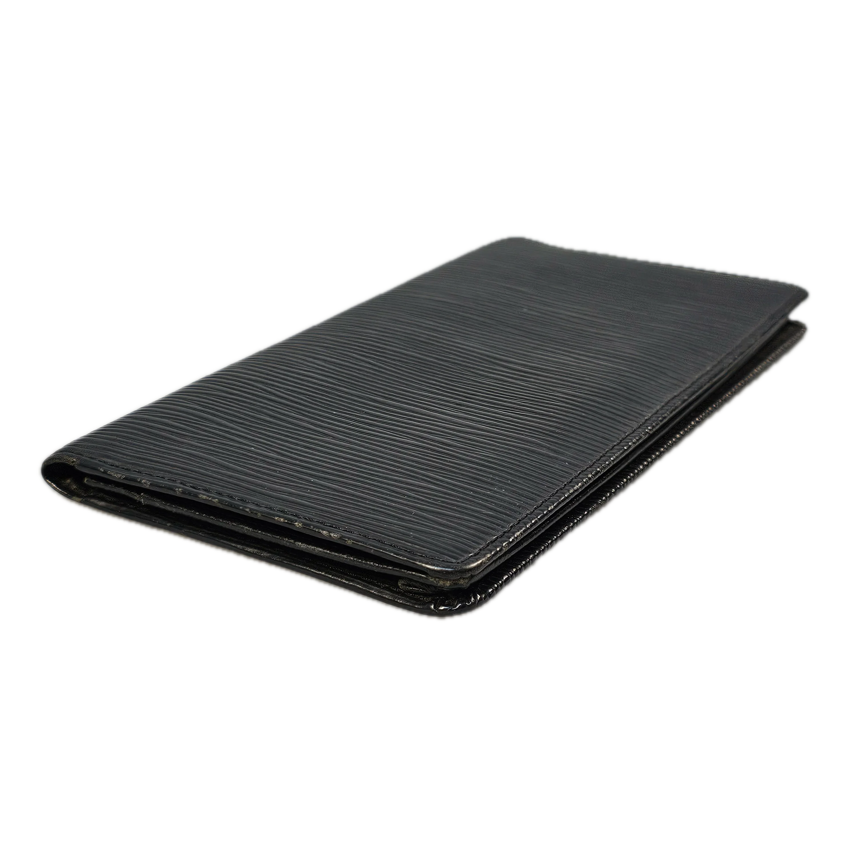 Louis Vuitton Black Epi Brazza Wallet